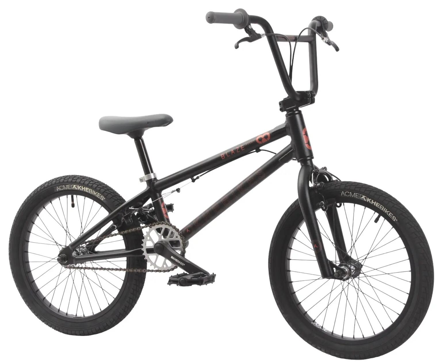 BMX dětské alu BLAZE AL černé 18" 9,3kg lehké odolné kolo 4/15
