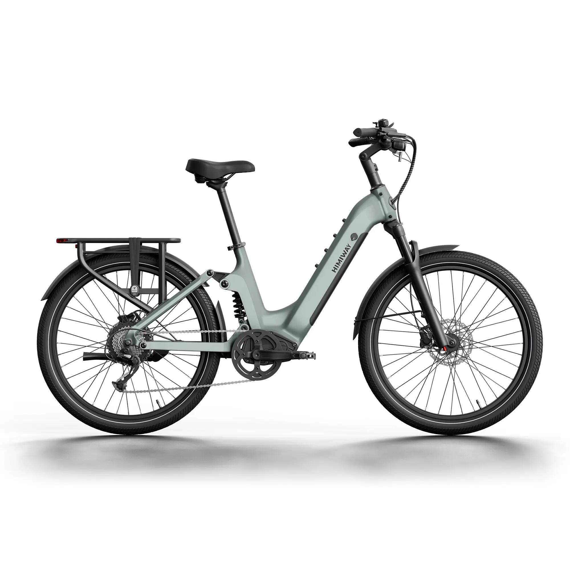 A7 Bicicleta eléctrica urbana con doble suspensión 48V 15Ah 70Nm 200kg 2/6