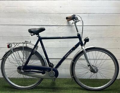 Gazelle stadsfiets bike, blauw