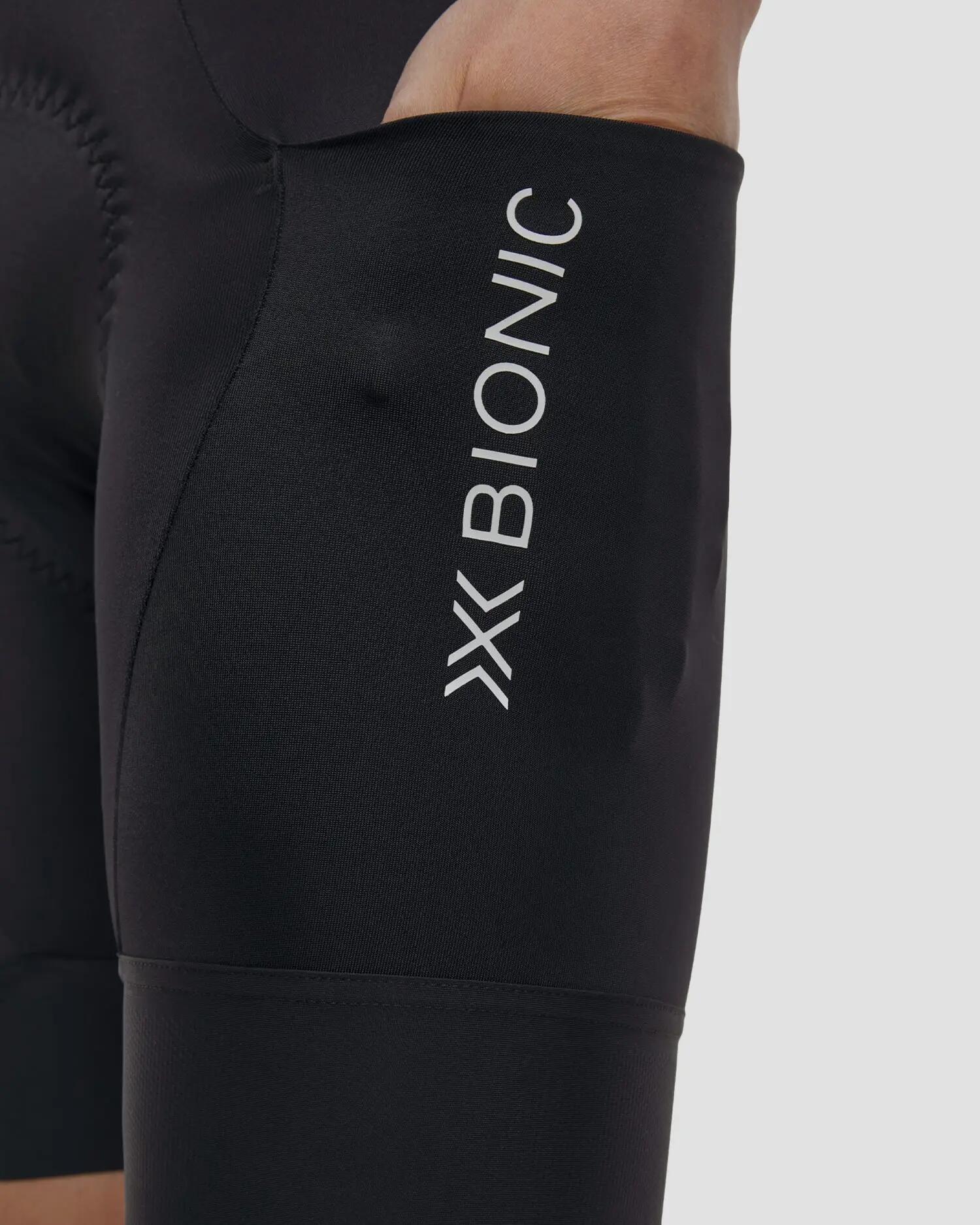 Spodenki rowerowe damskie X-Bionic Corefusion Ride Gravel Bib Shorts B120 5/6