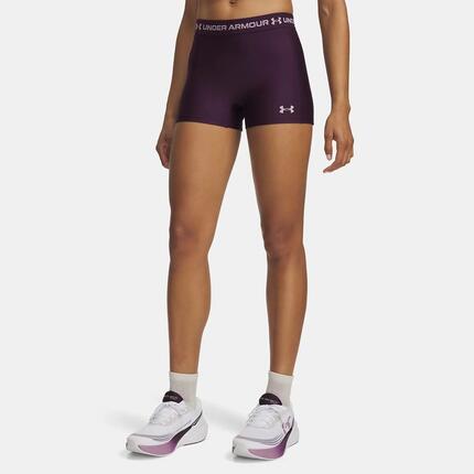 Shorty Under Armour HeatGear® 8cm pour femme Violet écho
