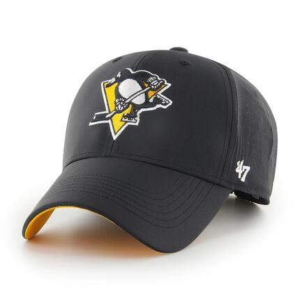 Pittsburgh Penguins Back Line '47 MVP czarna czapka i kapelusz NHL dla dorosłych