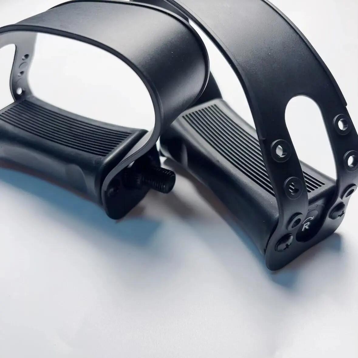 Paire de Pédales 1/2 pour Vélo d'Appartement Pédales de Rechange Réglables FF 5/5