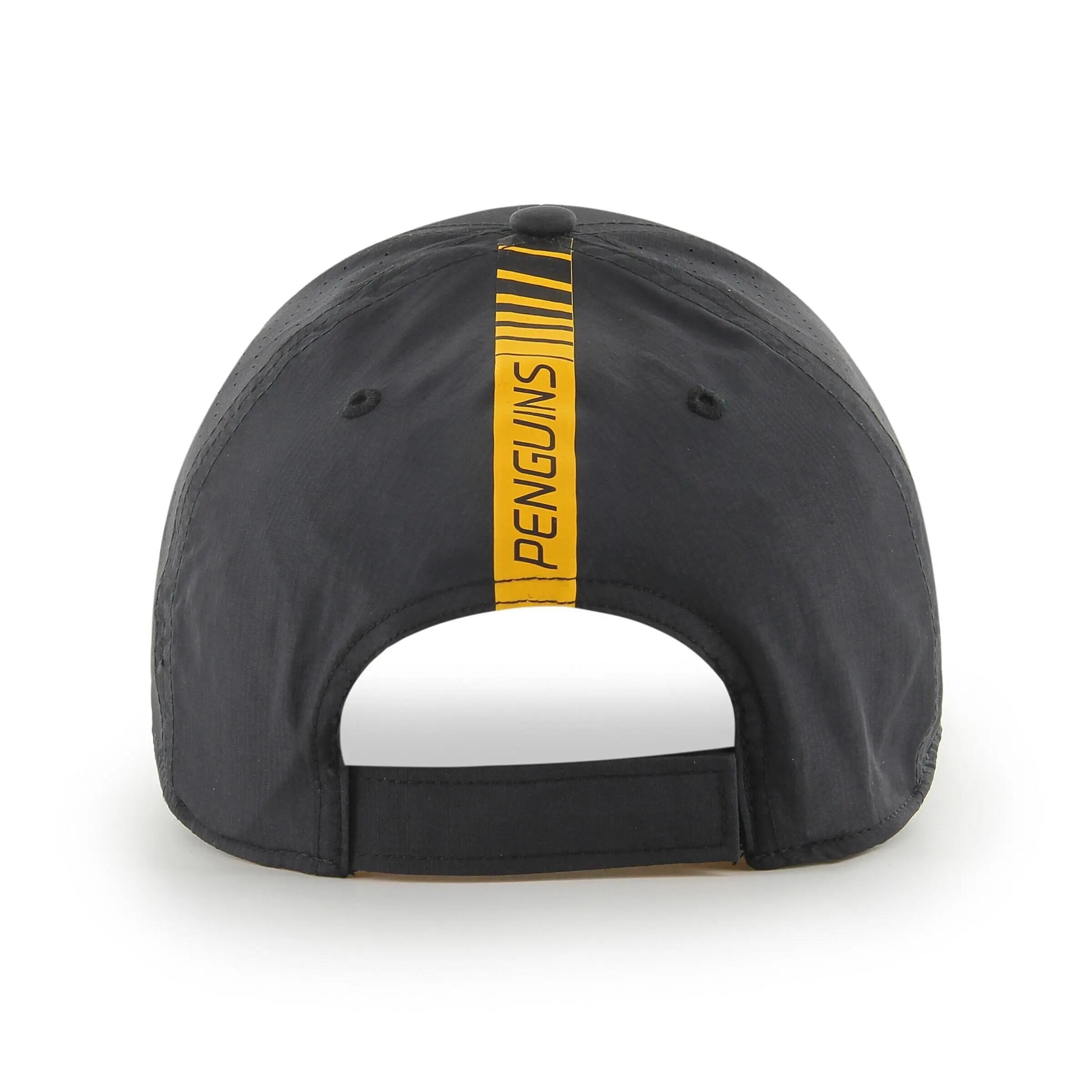 Șapcă și căciulă NHL Pittsburgh Penguins Back Line '47 MVP neagră pentru adulți 2/2