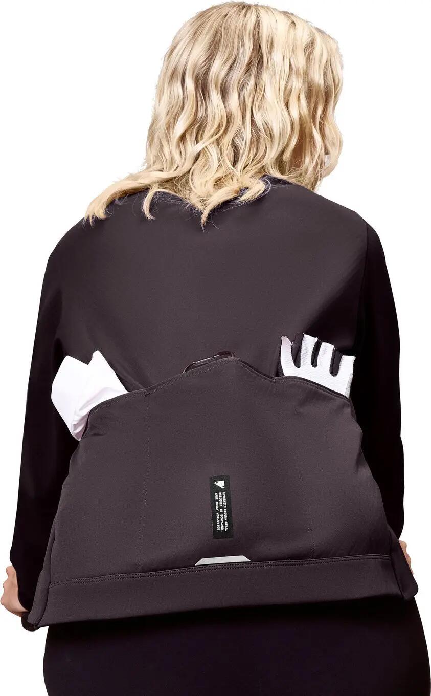 Chaqueta cortavientos Endura AllTrack Race negra para mujer 6/7
