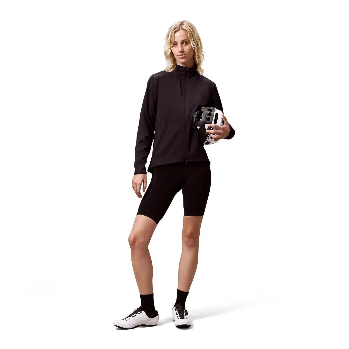 Chaqueta cortavientos Endura AllTrack Race negra para mujer 3/7