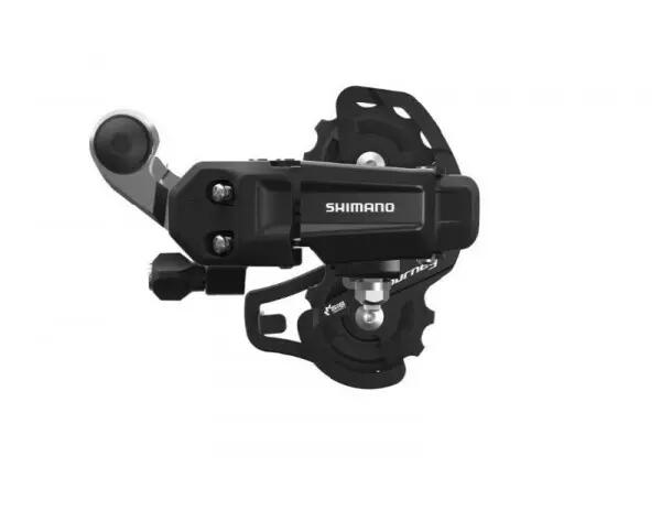 Schimbător spate Shimano Tourney TY200, 6/7 viteze, braț scurt, negru