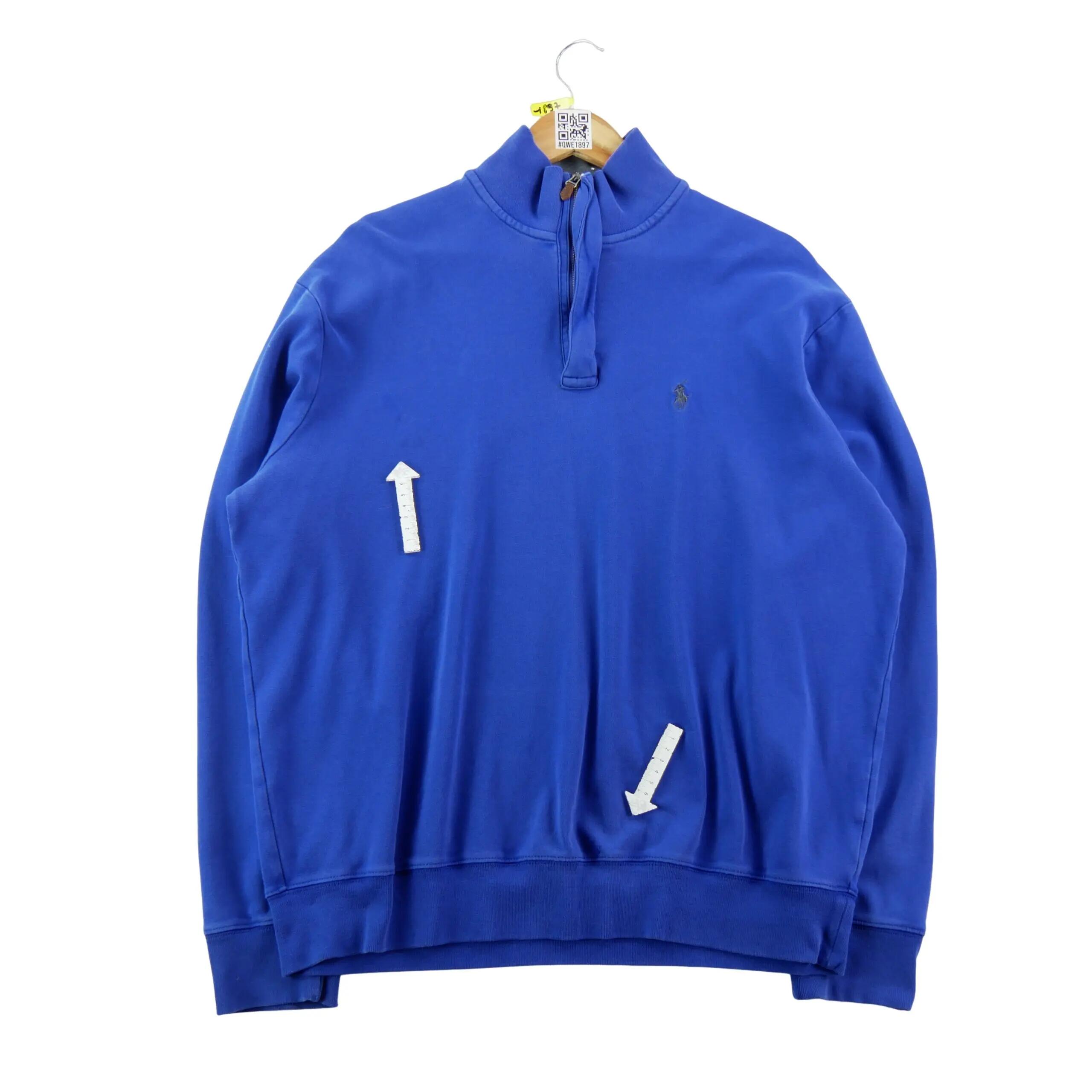 Felpa Uomo Polo Golf Felpa mezza zip 6/10