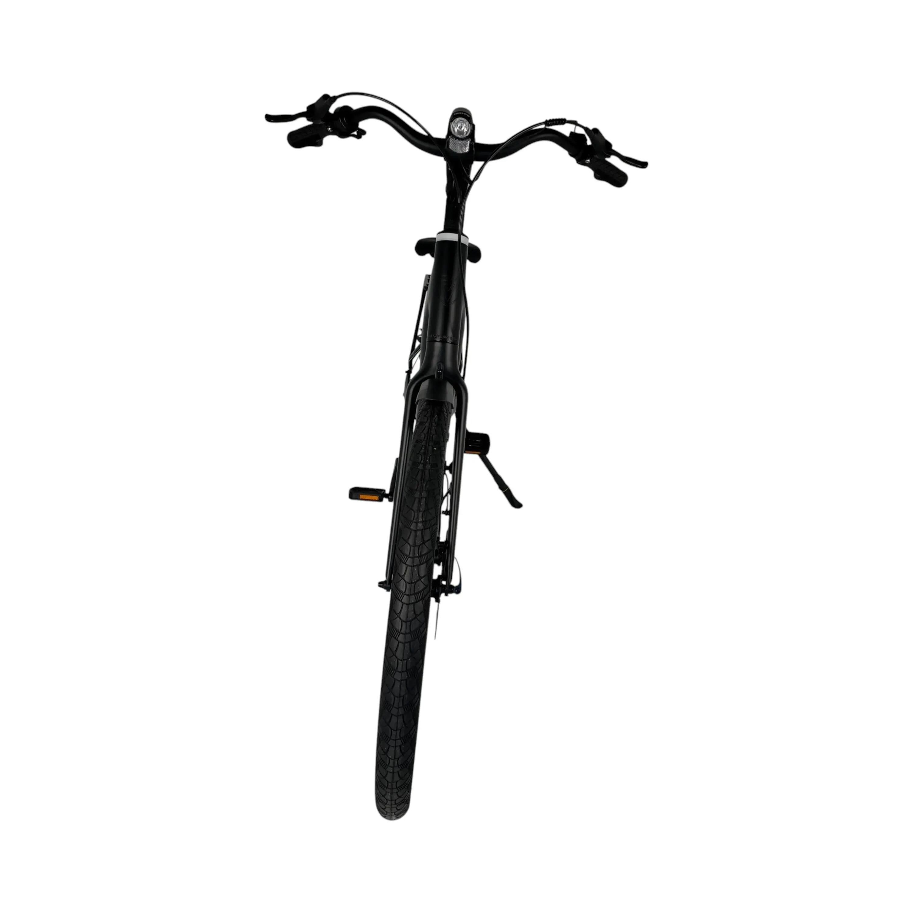 Vélo électrique à courroie, moyeu automatique 3 vitesses – Vogue Nova noir mat 3/5