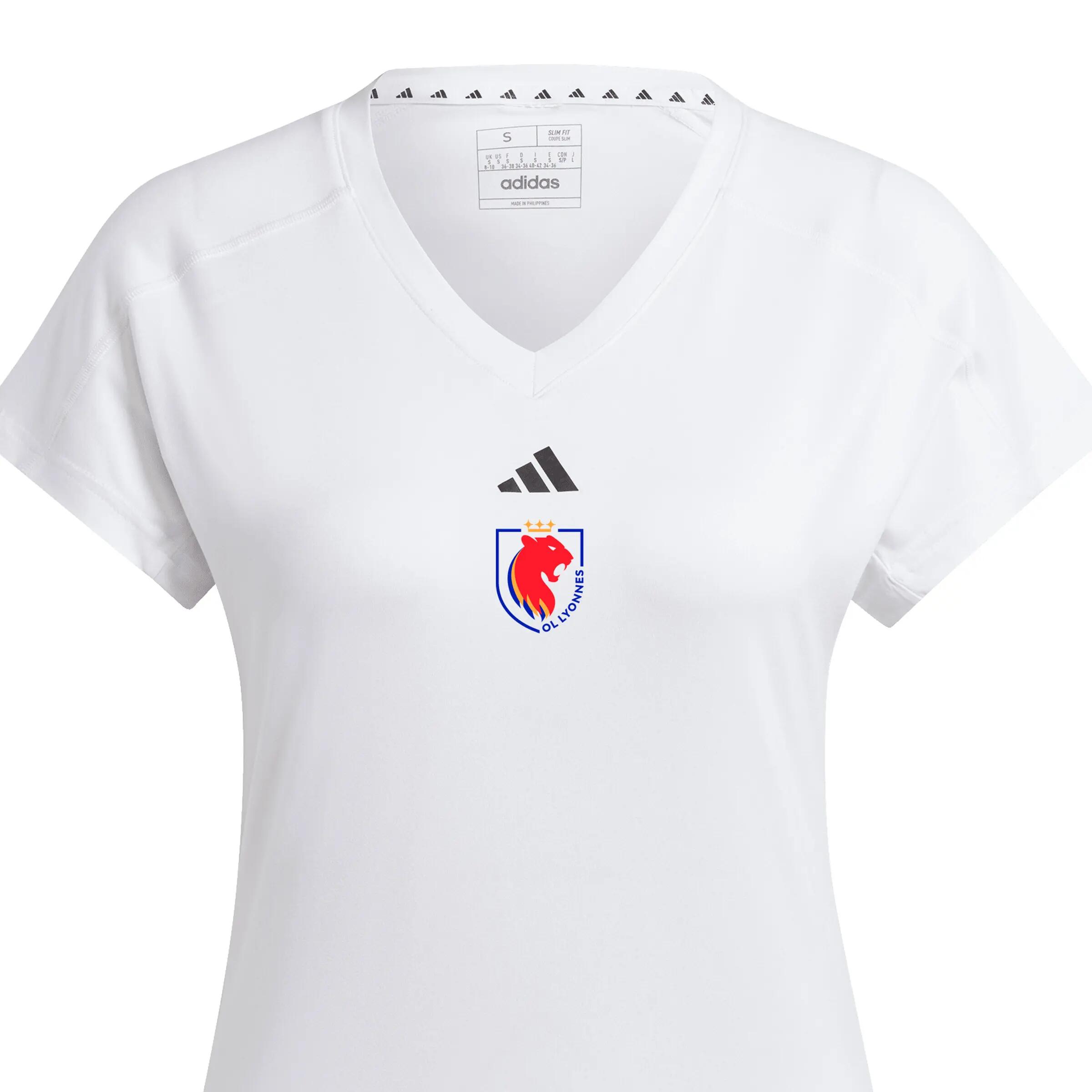 T-Shirt MIN Blanc Femme - Statement - OL Lyonnes 2/5