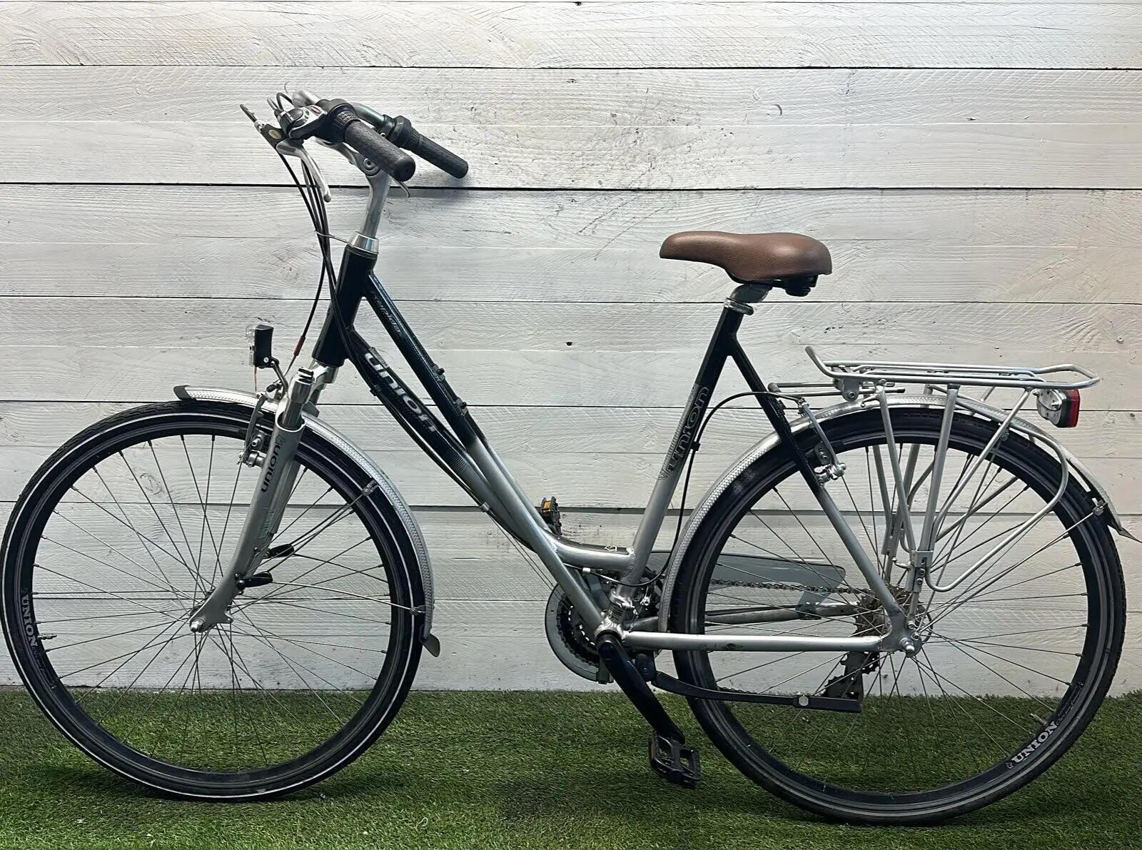 Second Life - Gereviseerd Union stadsfiets bike, zwart 2/2