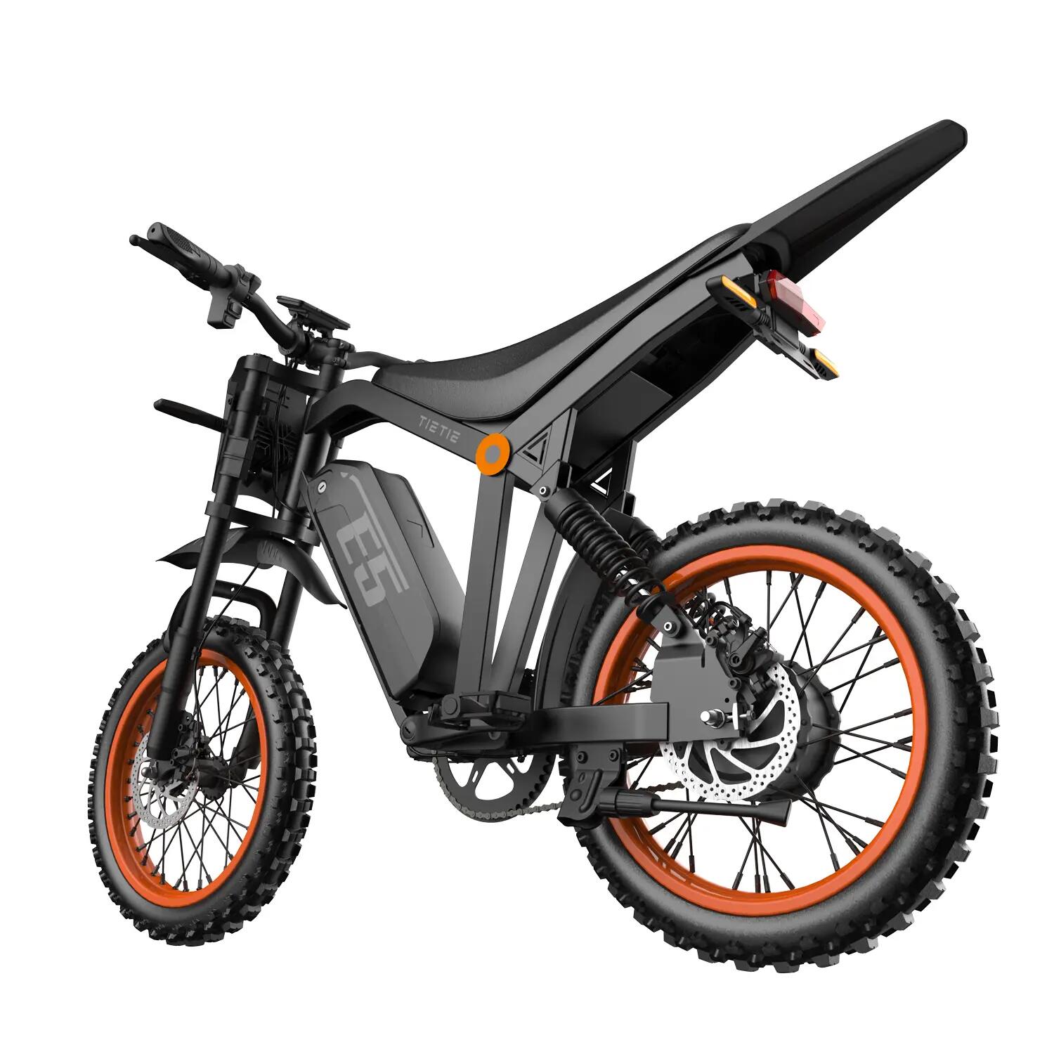 Bicicleta eléctrica de commuting para adultos E5: neumático de 14" 7/8
