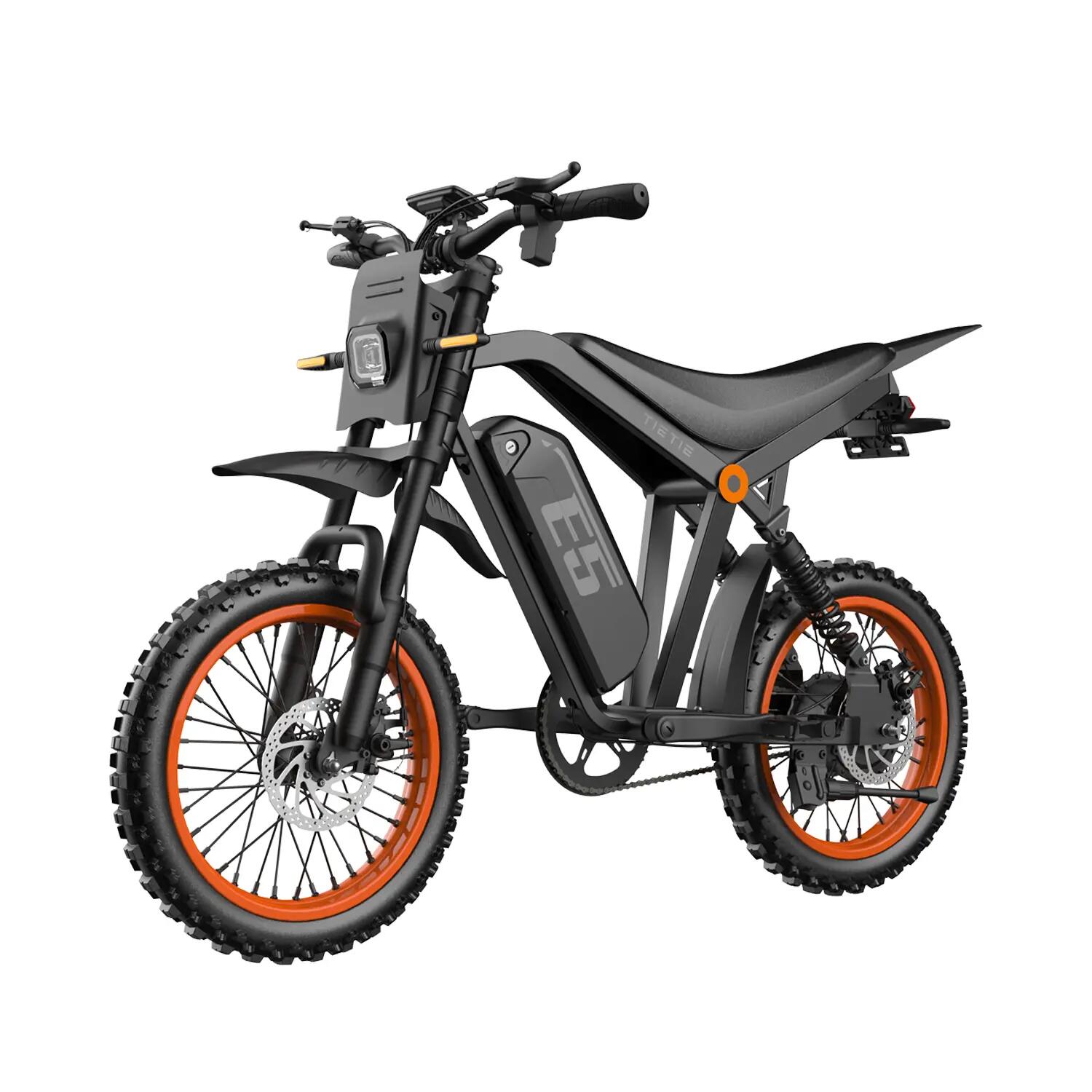 Bicicleta eléctrica de commuting para adultos E5: neumático de 14" 5/8