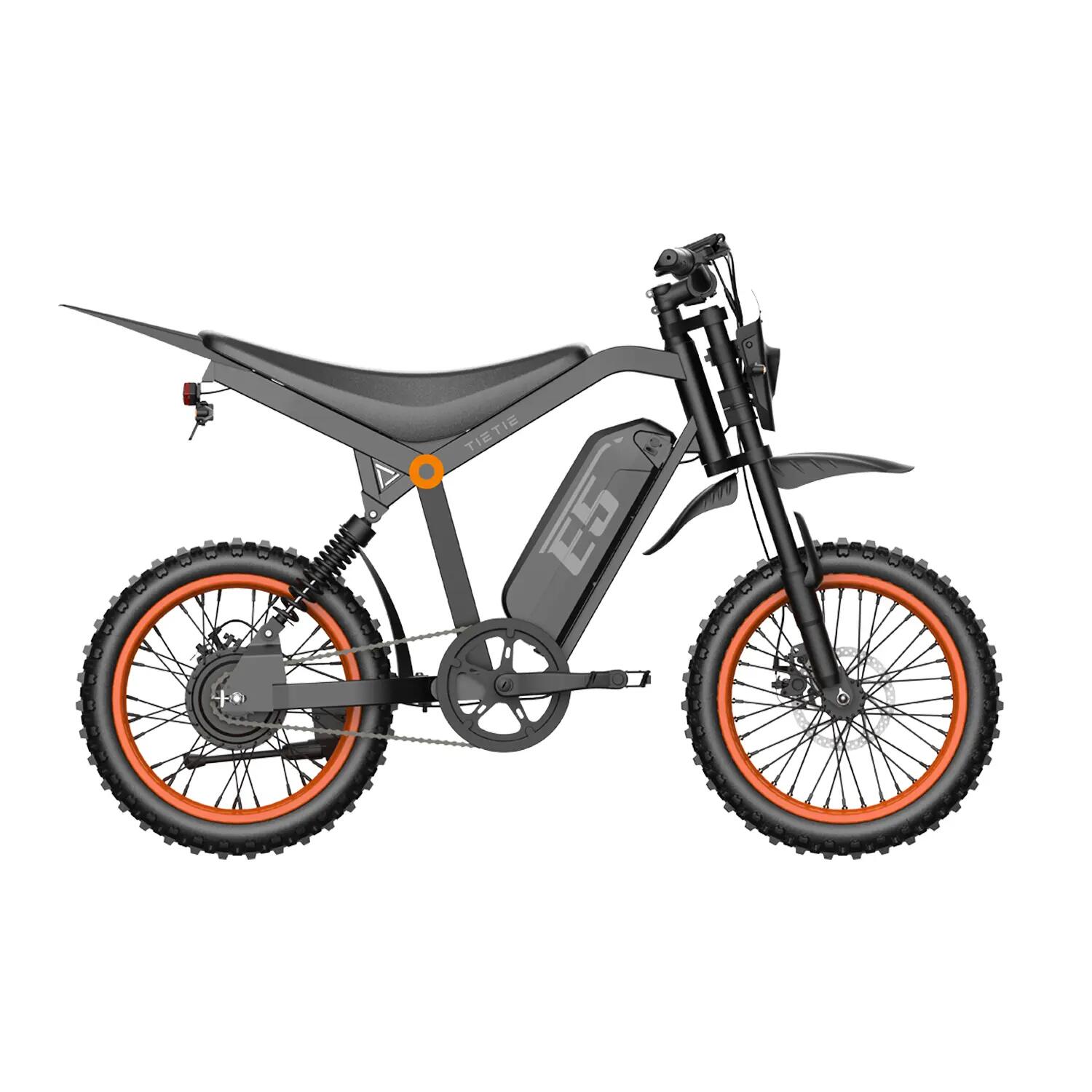 Bicicleta eléctrica de commuting para adultos E5: neumático de 14" 4/8