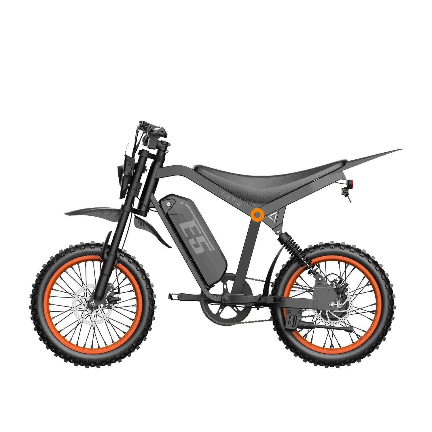 Bicicleta eléctrica de commuting para adultos E5: neumático de 14" 3/8