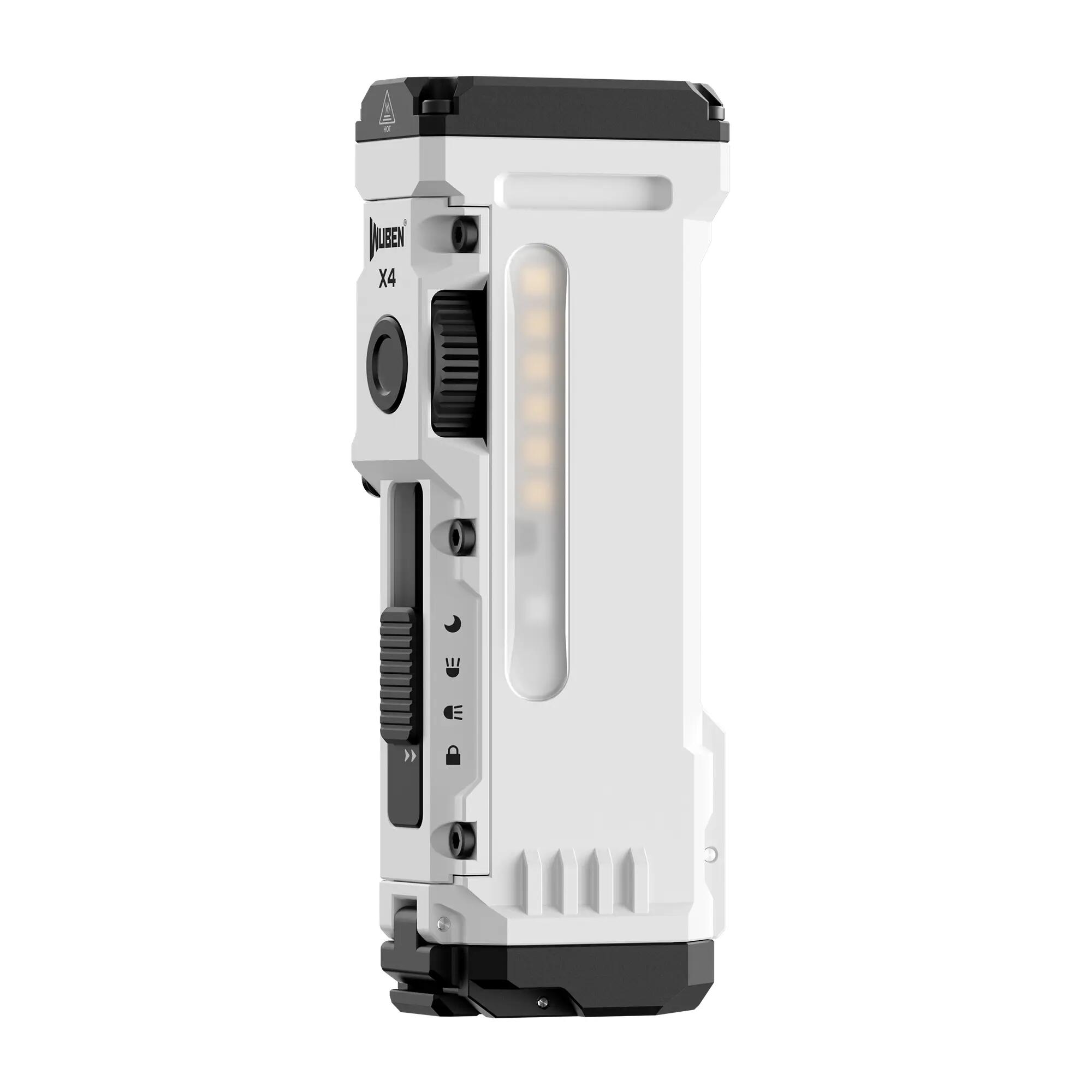 WUBEN X4 LED-Taschenlampe 1500 Lumen mit RGB-Seitenlicht und USB-C 2/11