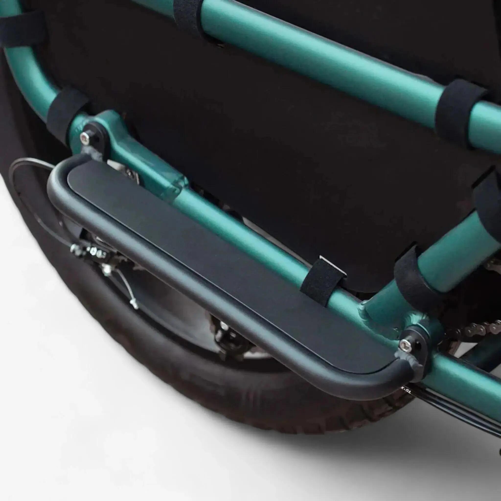 Fiido T2 2025 - Elektrische Longtail Bakfiets - Bosgroen 4/5