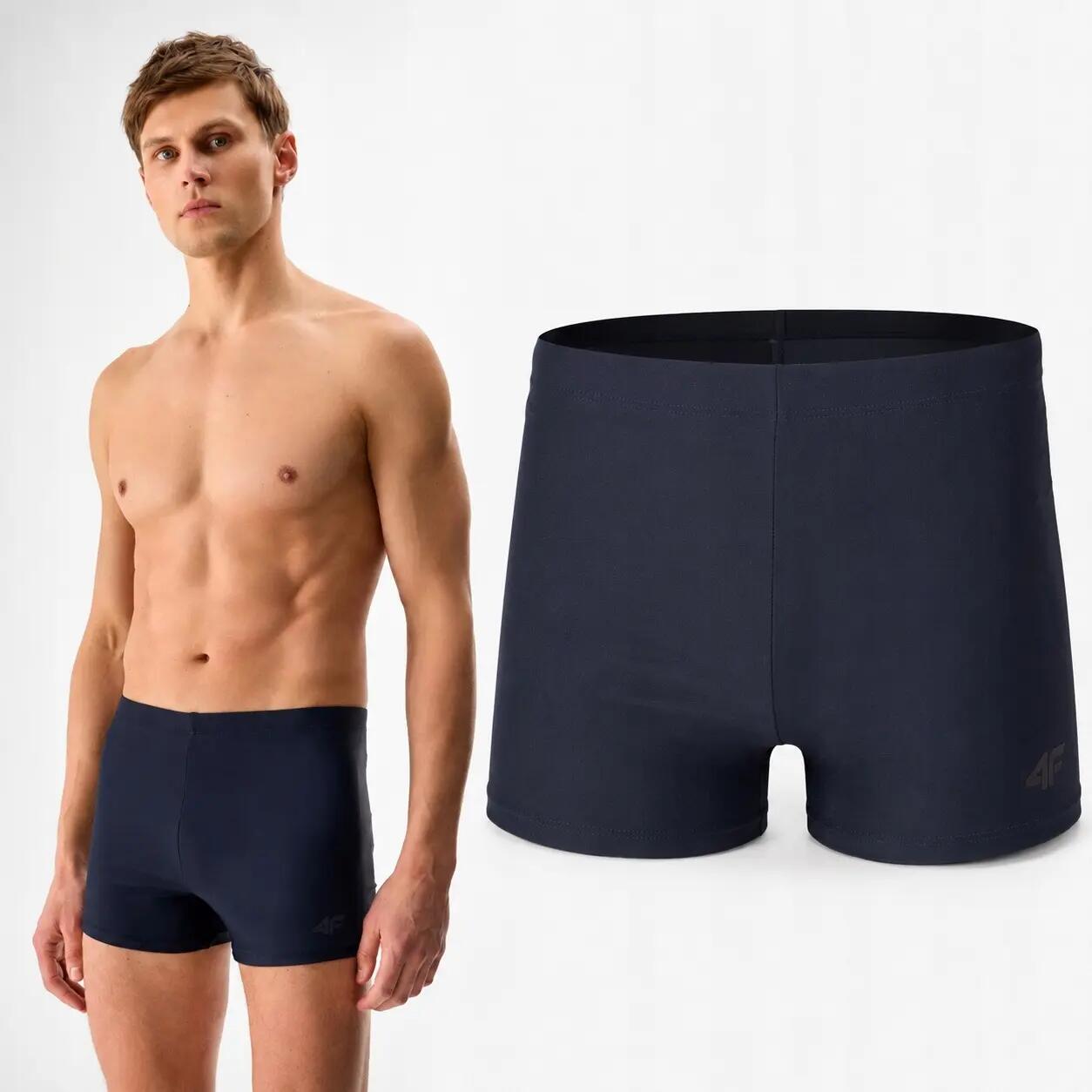 KĄPIELÓWKI MĘSKIE 4F BASEN PLAŻA BOKSERKI SPODENKI USWTM027 XXL 1/8