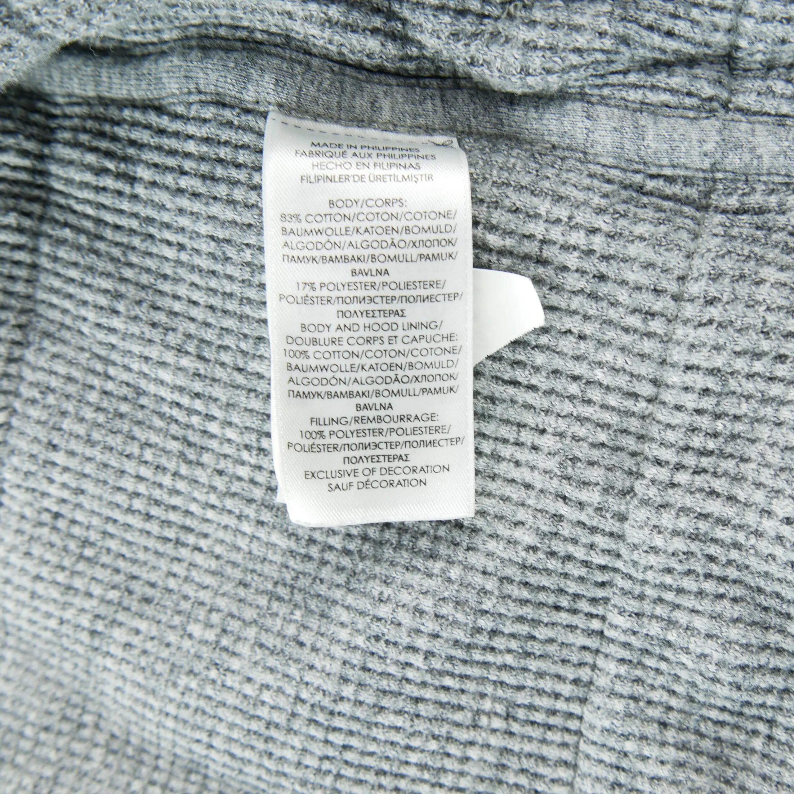 Herrenweste Quilted Jersey Kapuzenweste 7/9