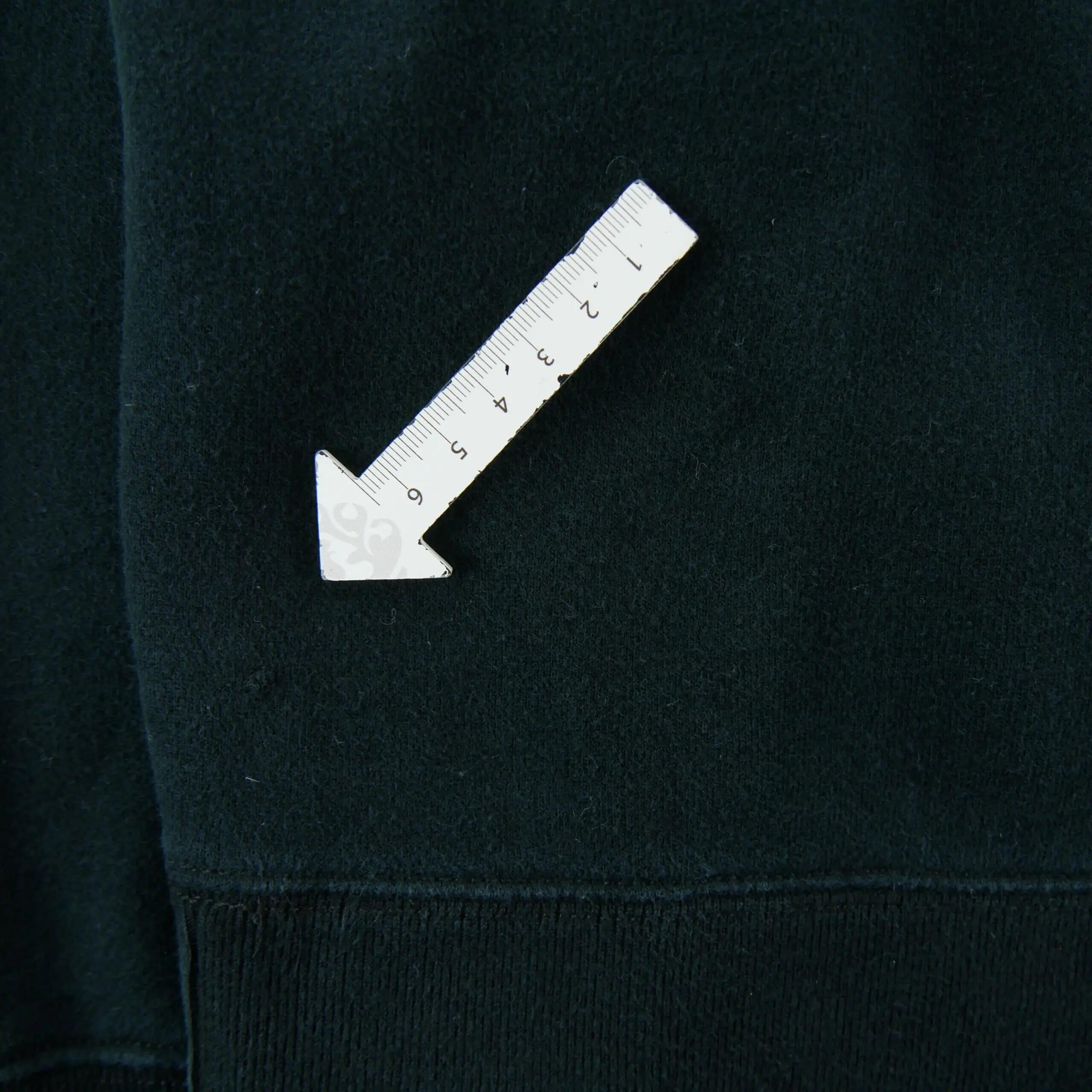 Sweat Homme Col châle boutonné Noir 6/8