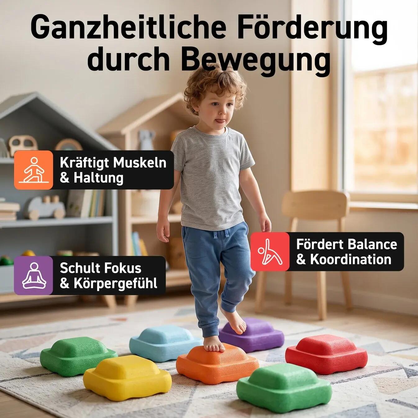 Stapelsteine für Kinder 6/8
