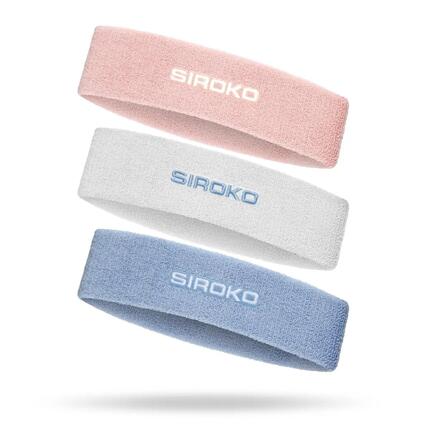 Lot de 3 bandeaux de tennis Homme et Femme FlexBand Mix Bleu