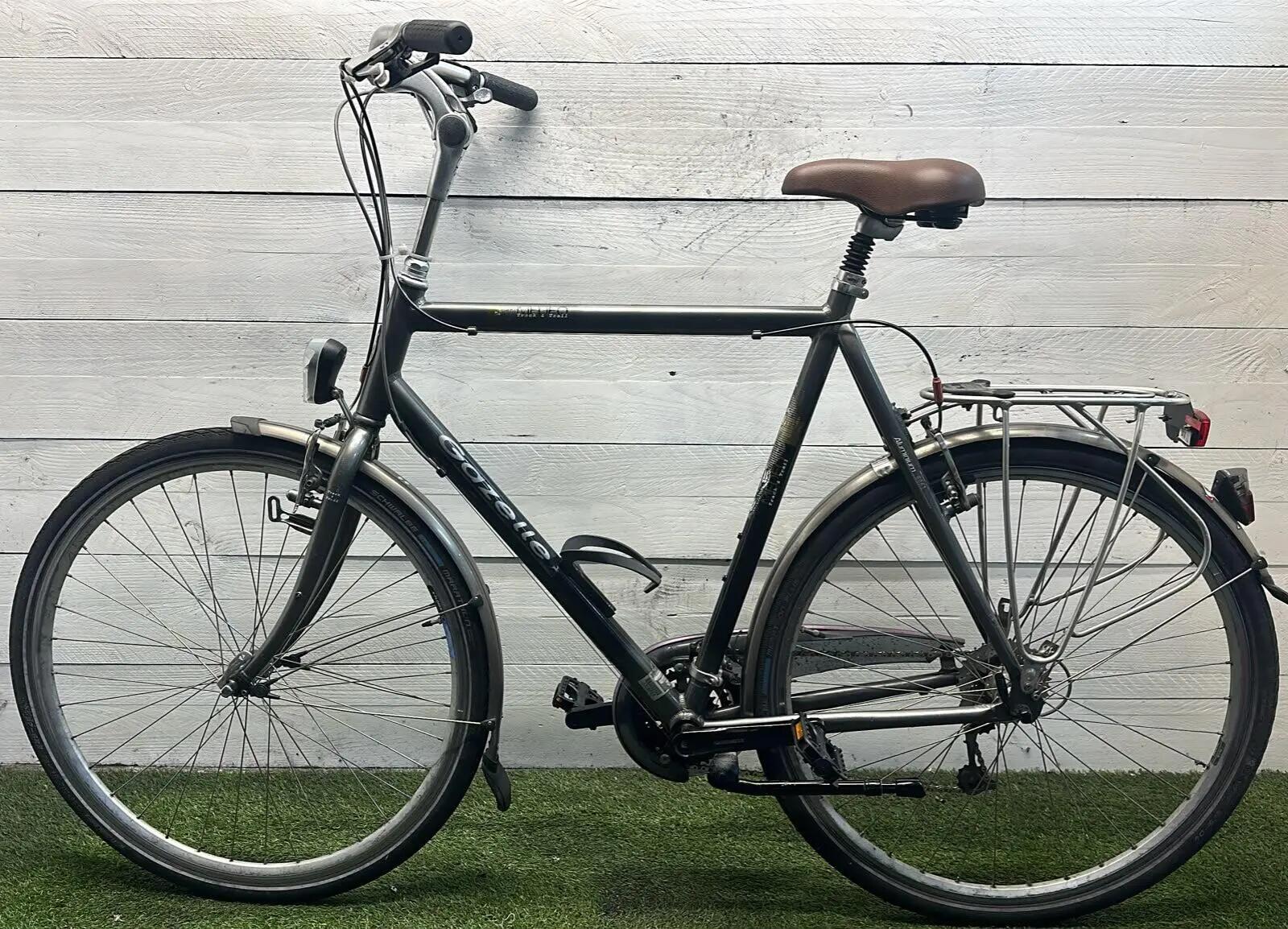 Gazelle stadsfiets bike, zwart 2/2