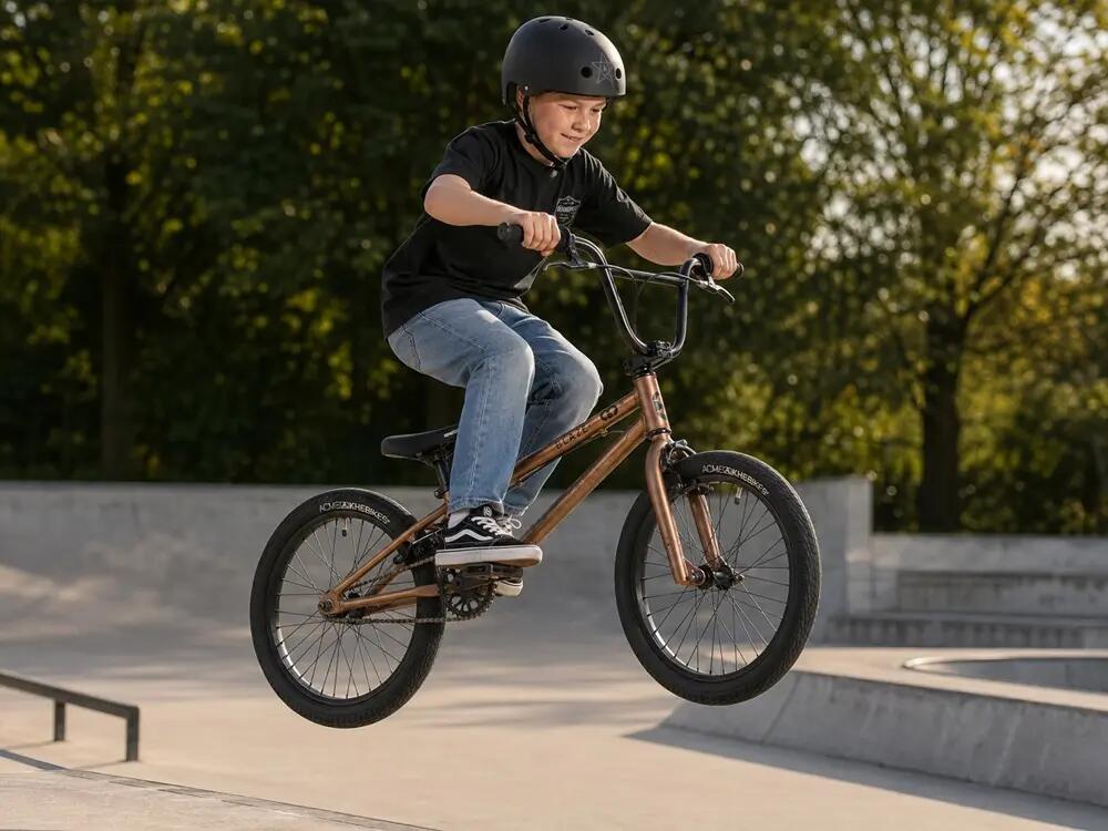 BMX enfant BLAZE AL or 18 pouces 9,3 kg 3/15