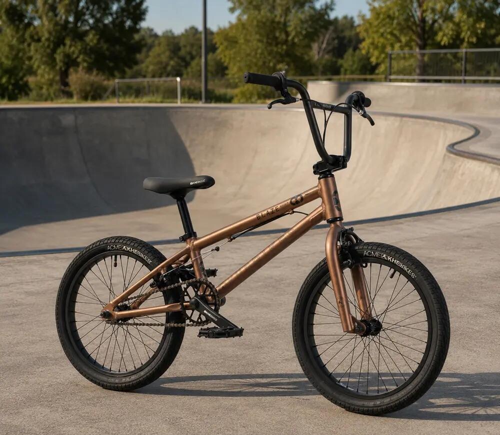 BMX enfant BLAZE AL or 18 pouces 9,3 kg 2/15