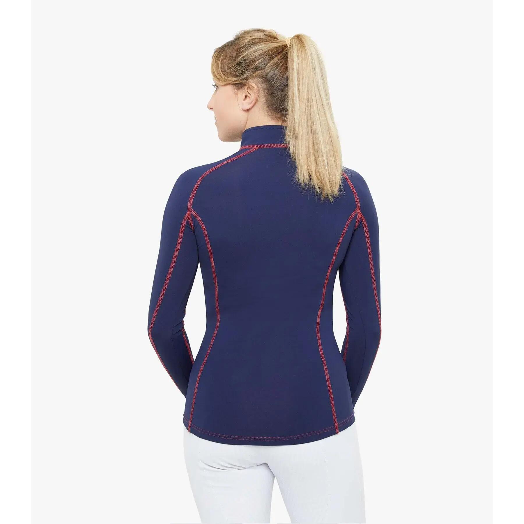 Maillot técnico de manga larga para mujer Premier Equine Ombretta 2/6