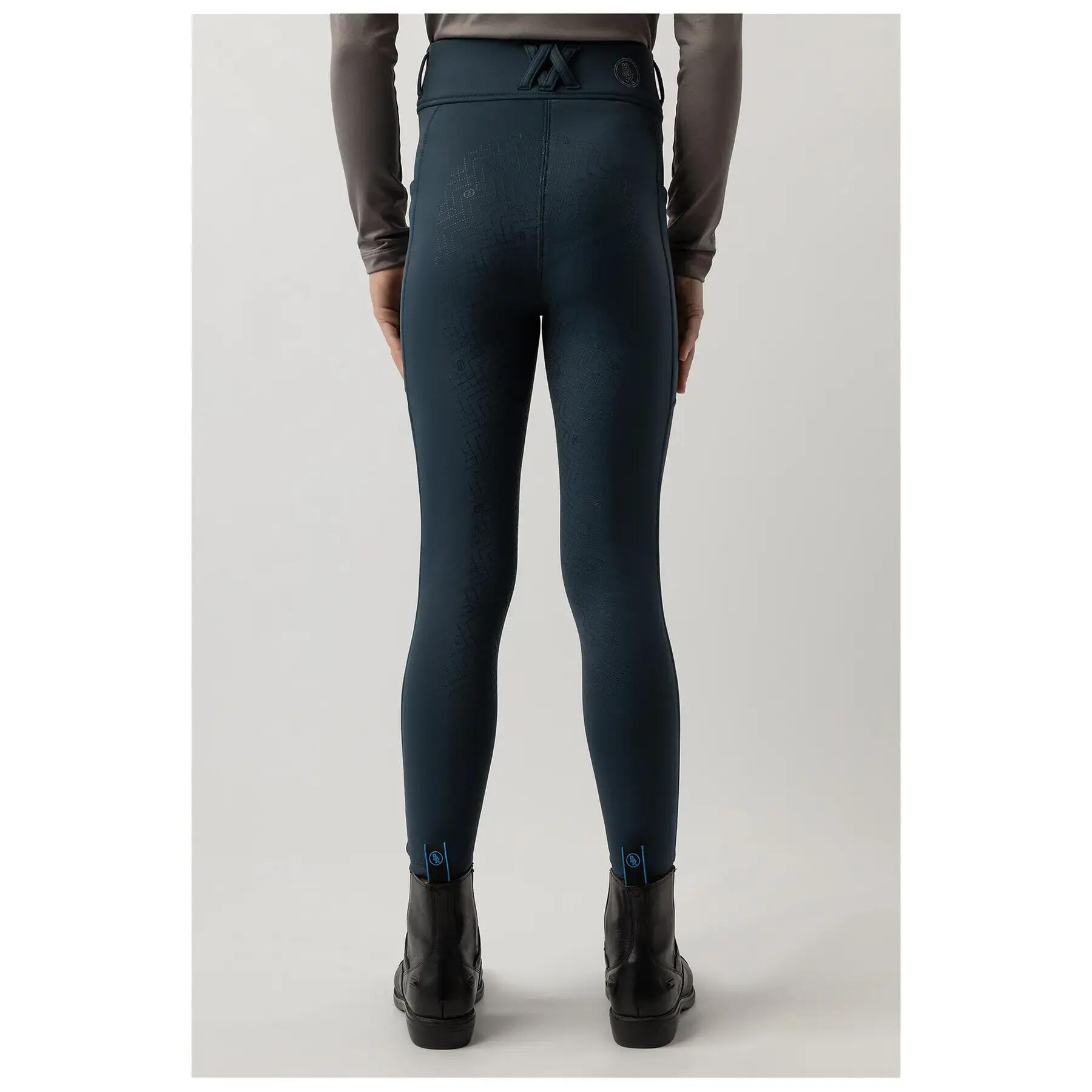 Legging de equitação full grip para rapariga BR Equitation Eevolv Loena 2/4
