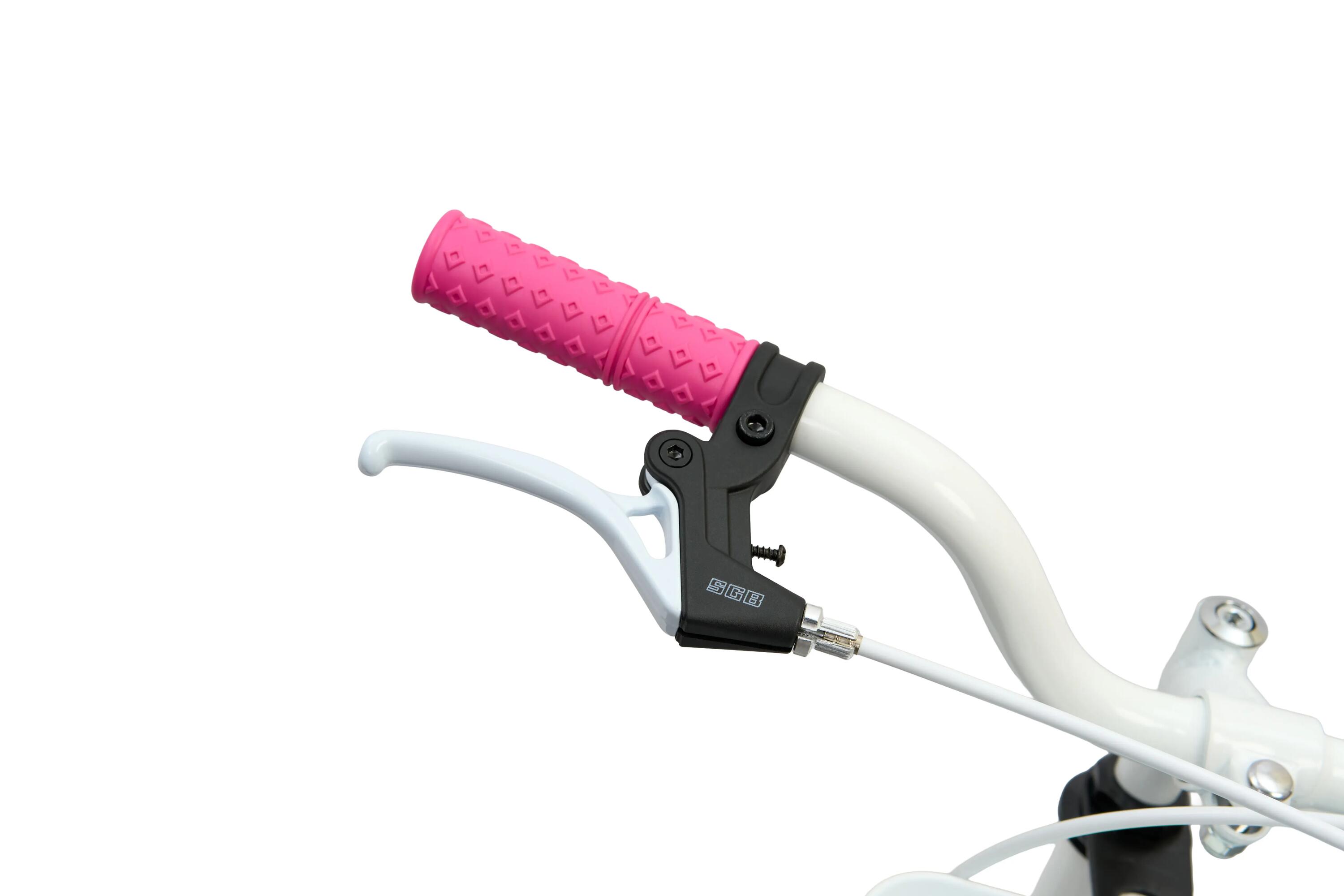 Rower Dziecięcy CANDY 20" z Koszykiem Biały 5/6