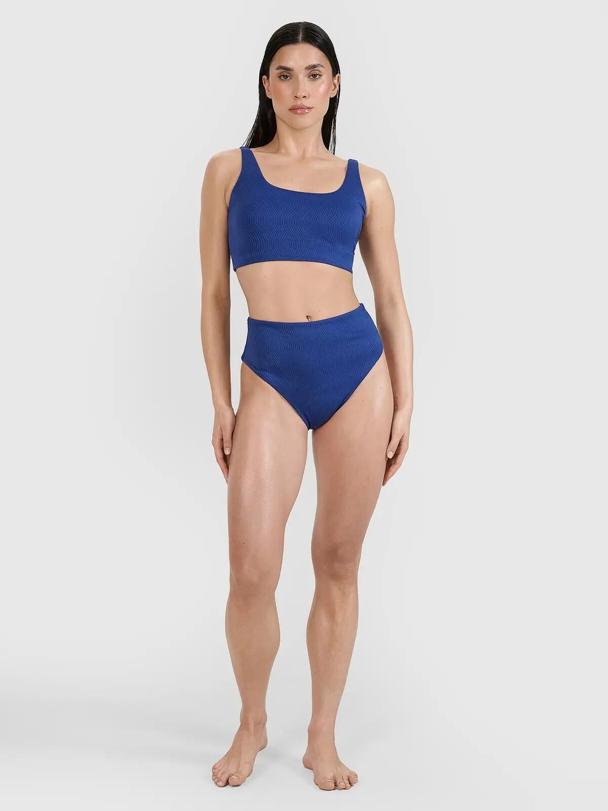 GÓRA OD BIKINI DAMSKI STRÓJ 4F KĄPIELOWY XS F084 4/10