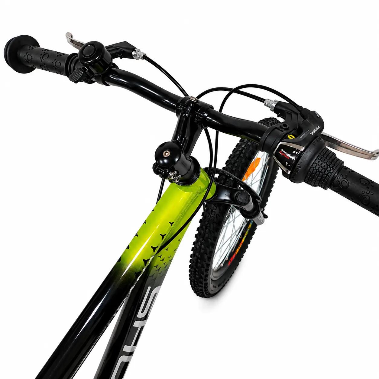 Dhs Terrana 2023B kinderfiets, model 2026 – 20 inch, groen/zwart 5/7