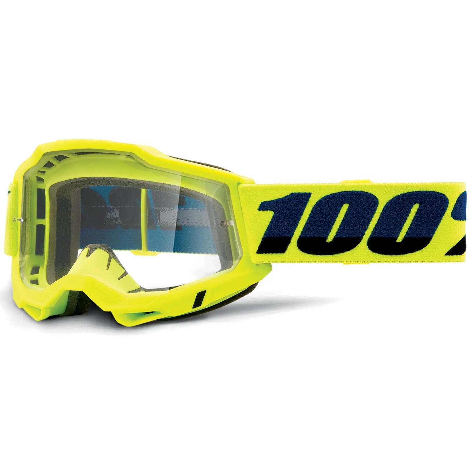 100% Motocross Brille Accuri OTG 2 Klar 1/1