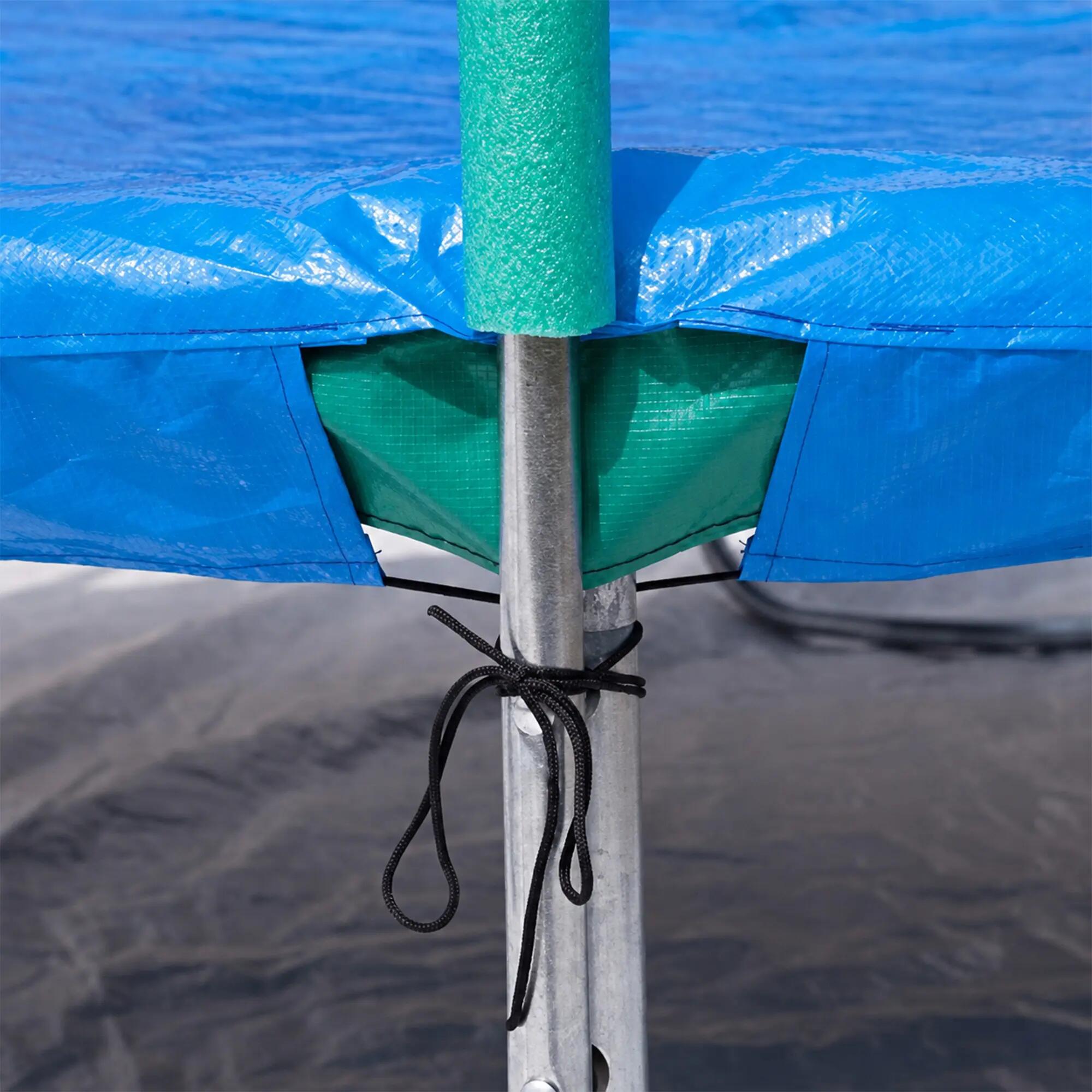 Capa de Chuva para Trampolim - Capa de Proteção - 180 cm - Azul 2/5
