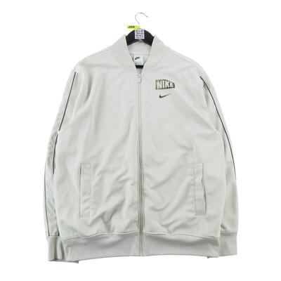 Herenjas retro bomber jacket beige
