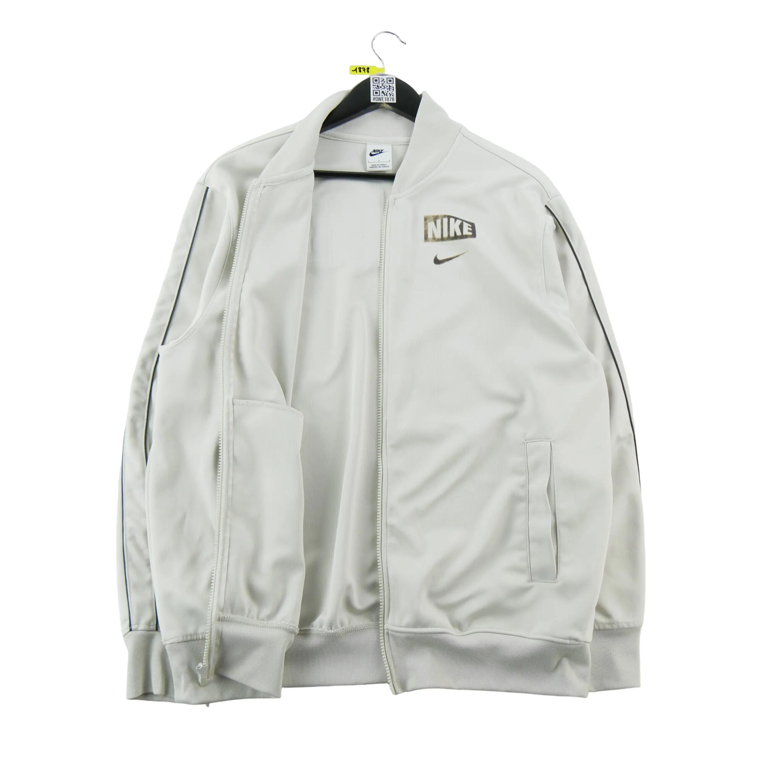 Herren Vest Retro Bomber Jacket Beige 3/12