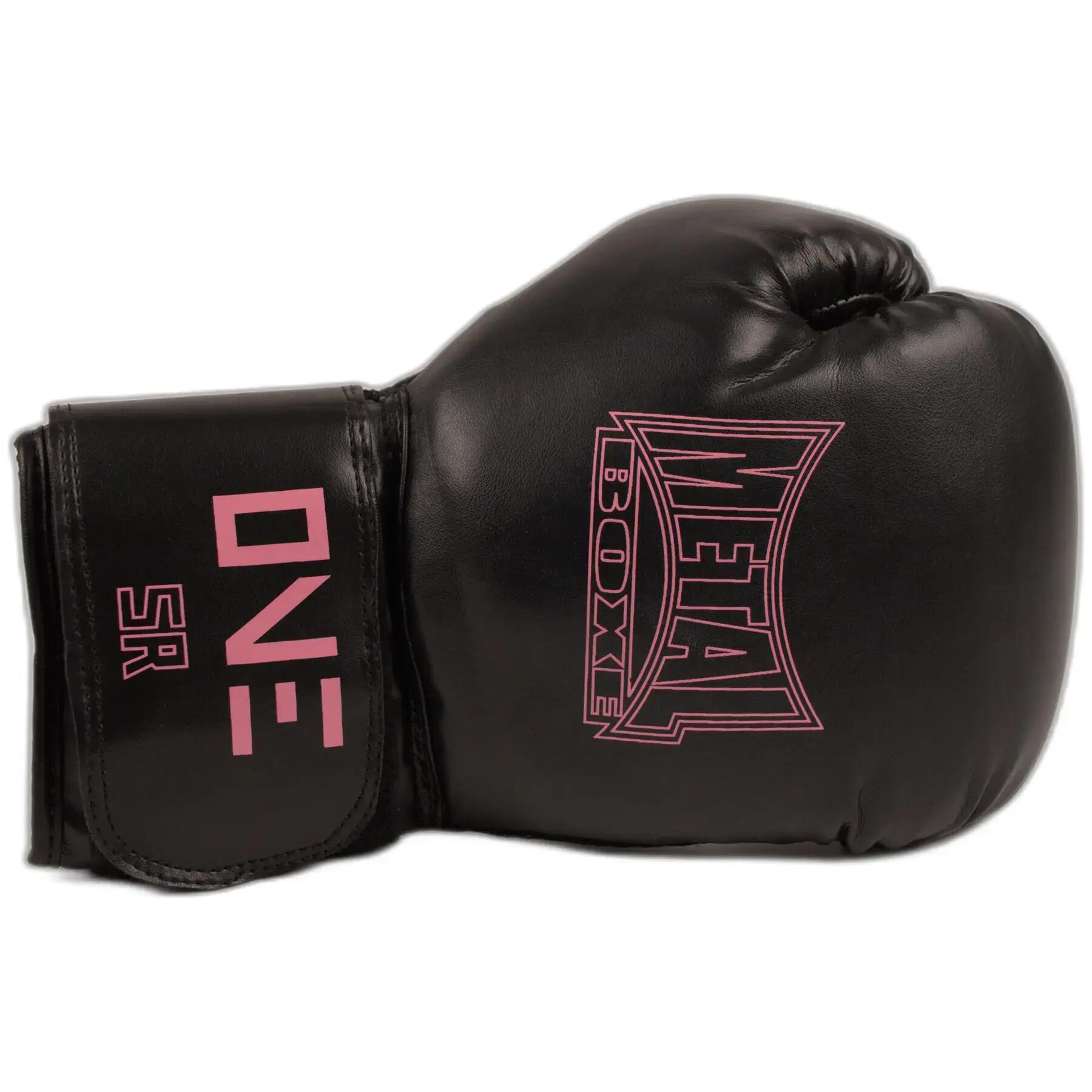 Gants de boxe entraînement enfant Metal Boxe One 3/4