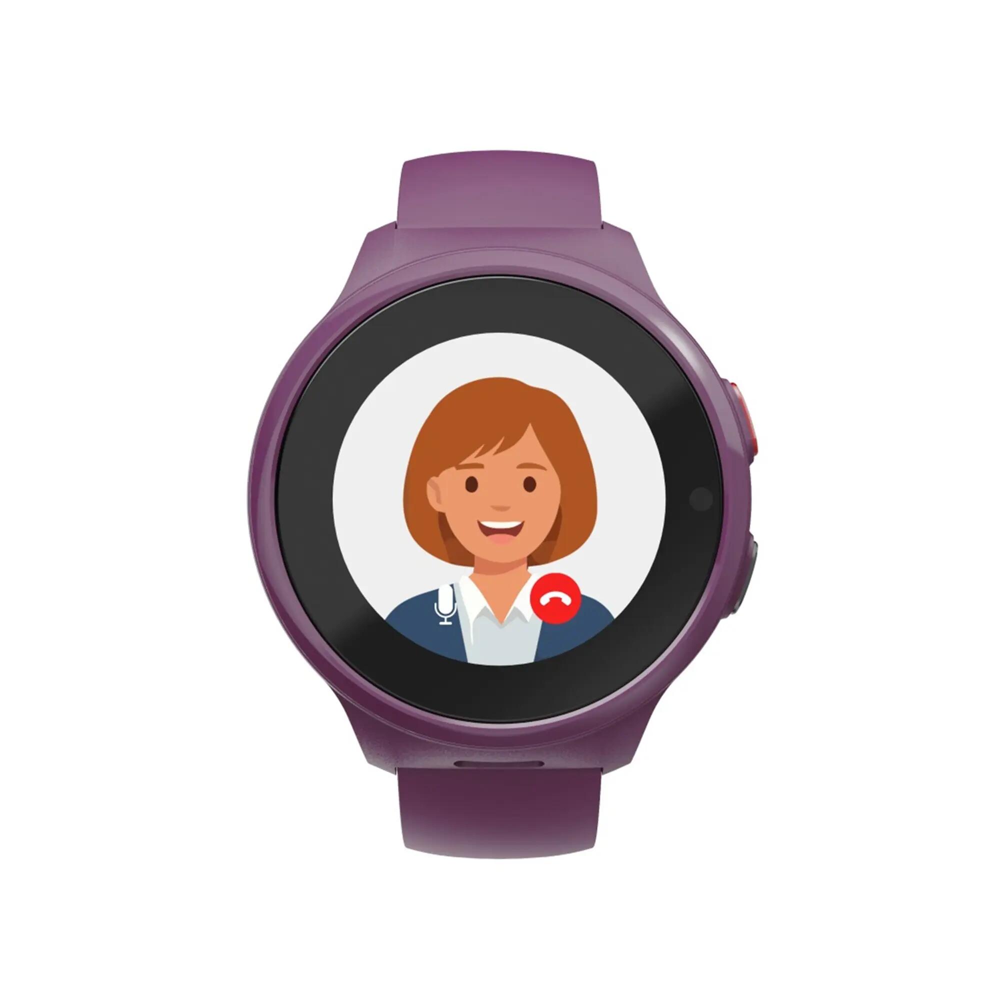 HAMA Smartwatch Kids m. GPS, SOS-Taste, Telefon, Berry 3/4