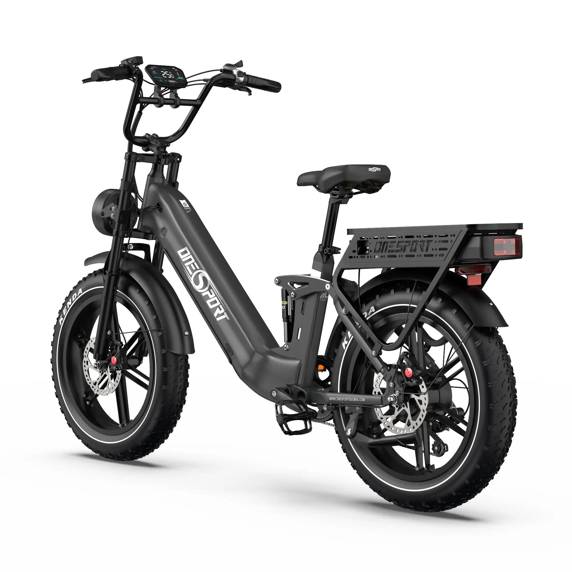 OT08 Pro Erwachsenen-E-Bike, 48V 18Ah Doppelakkus 5/8