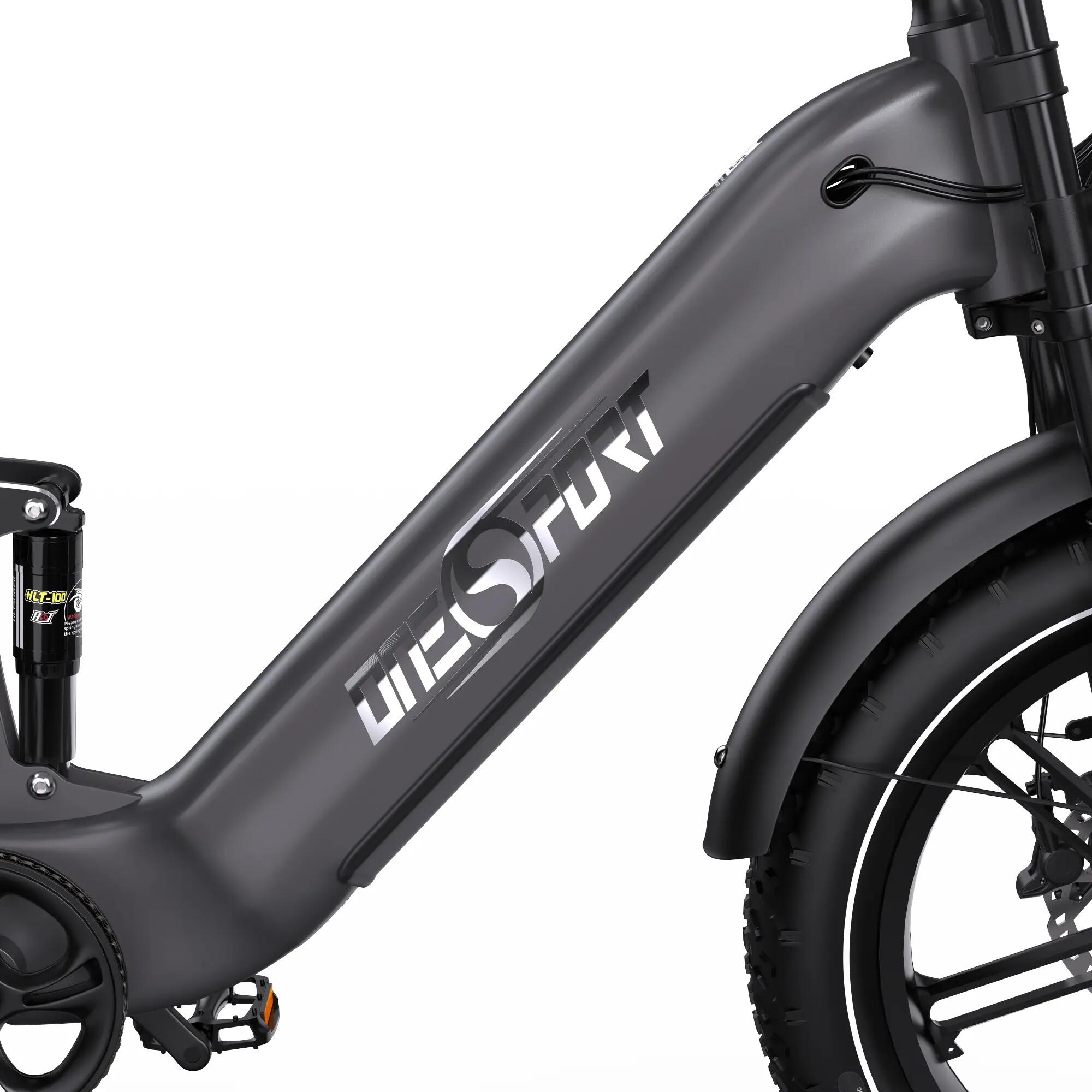 ONESPORT OT08 Pro Electric Bike For Adults 48V 18Ah Dual Batteries 14/15
