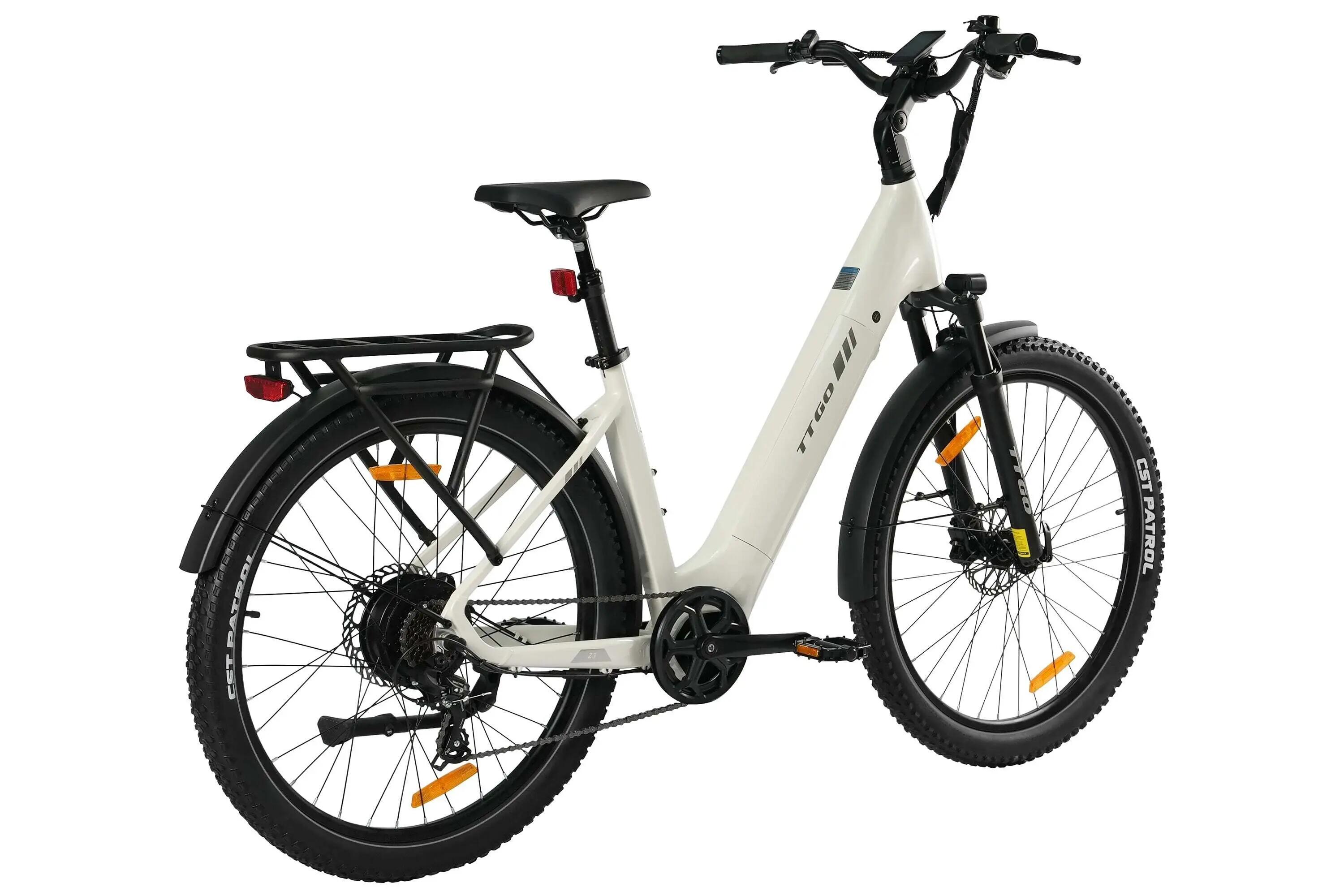 Z3 Miejski rower elektryczny z niską ramą 48V 15Ah 720Wh zasięg 120km 2/6