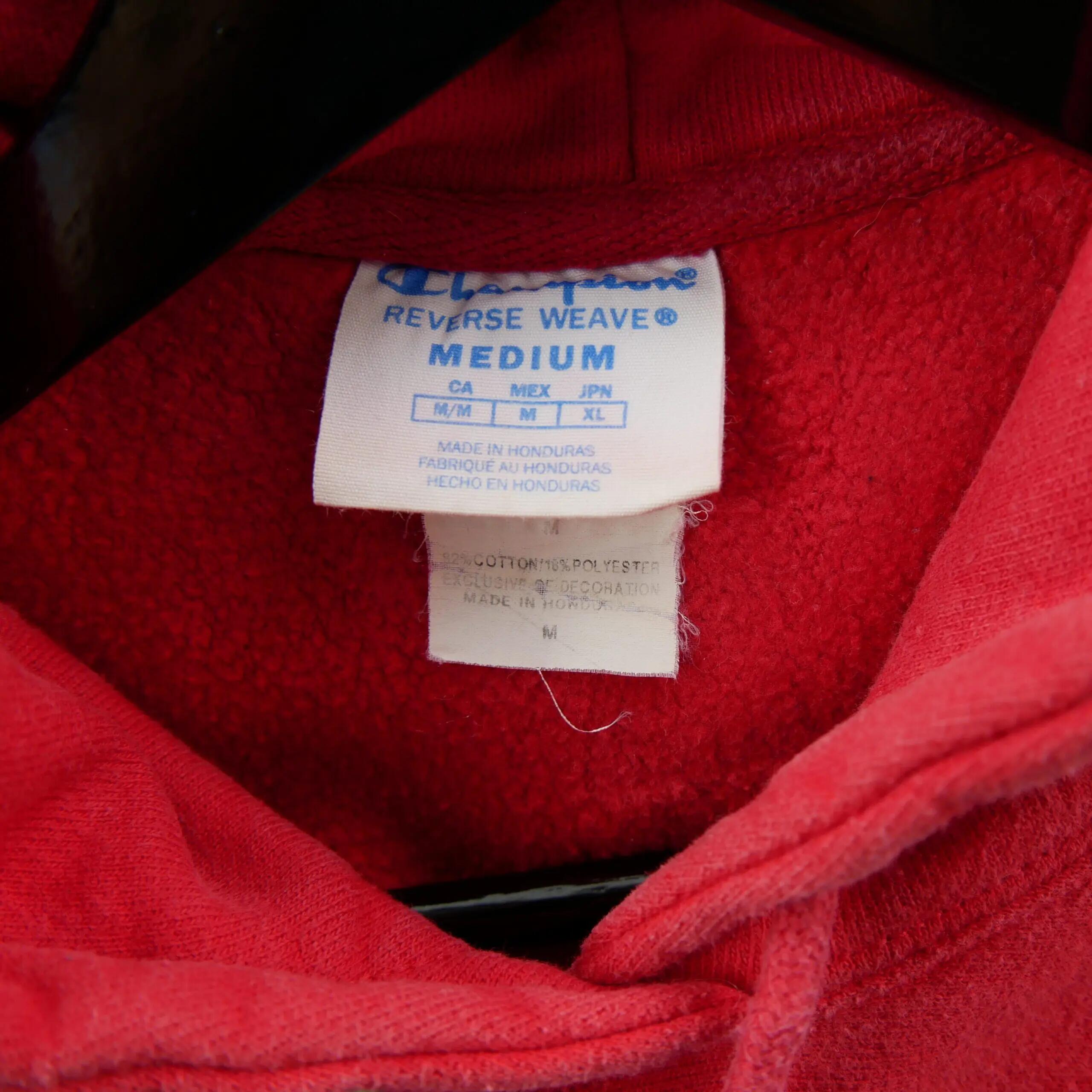Sweat à capuche Homme Rouge 5/6