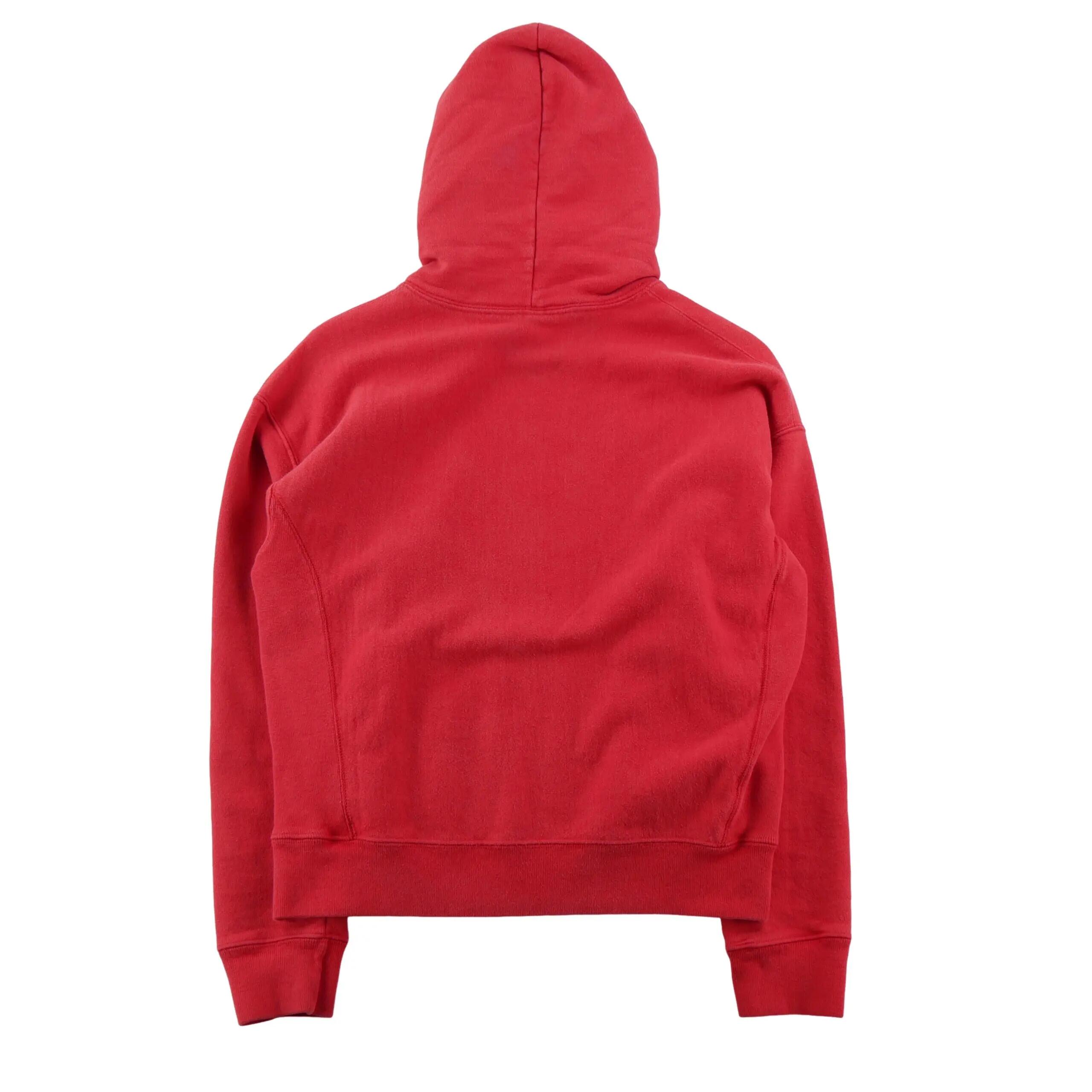Sweat à capuche Homme Rouge 2/6