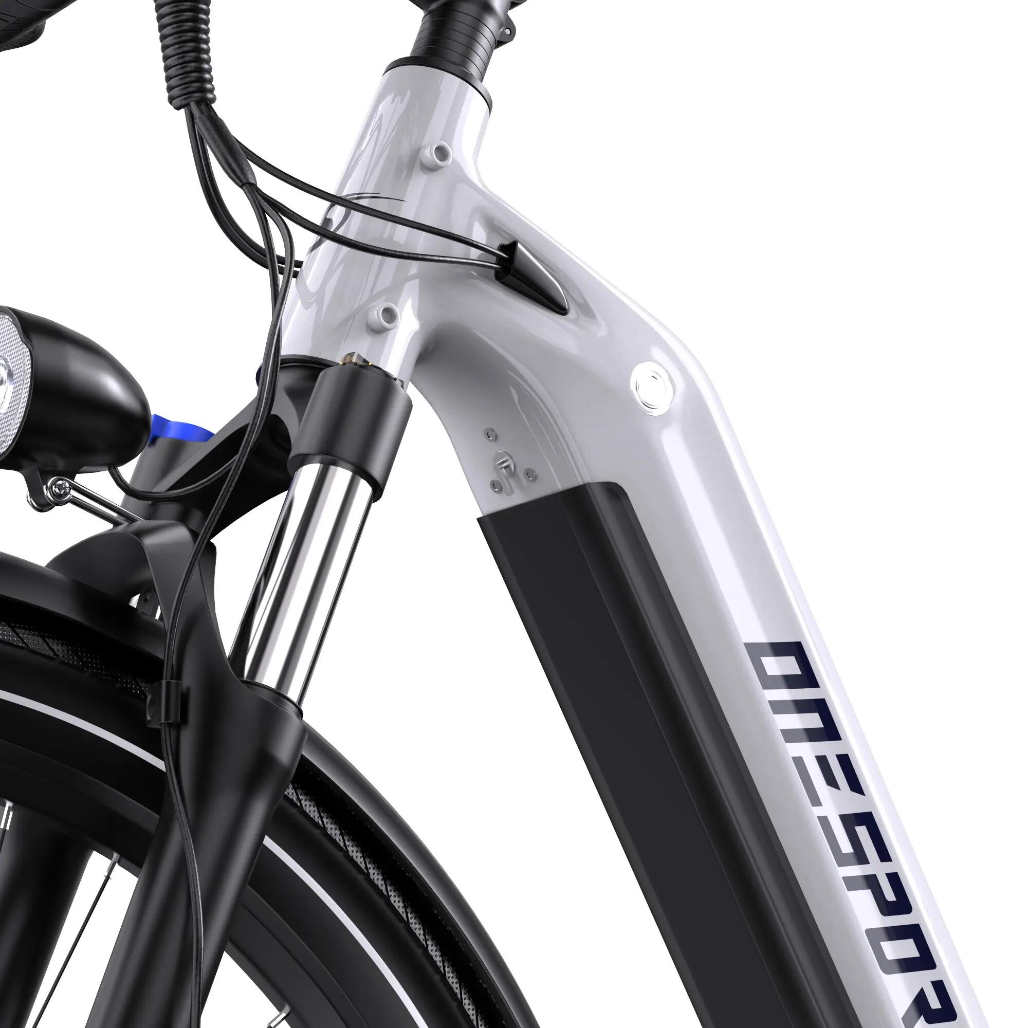 Bicicleta eléctrica con pedal asistido WT05, batería de 36V 18,2Ah 10/15