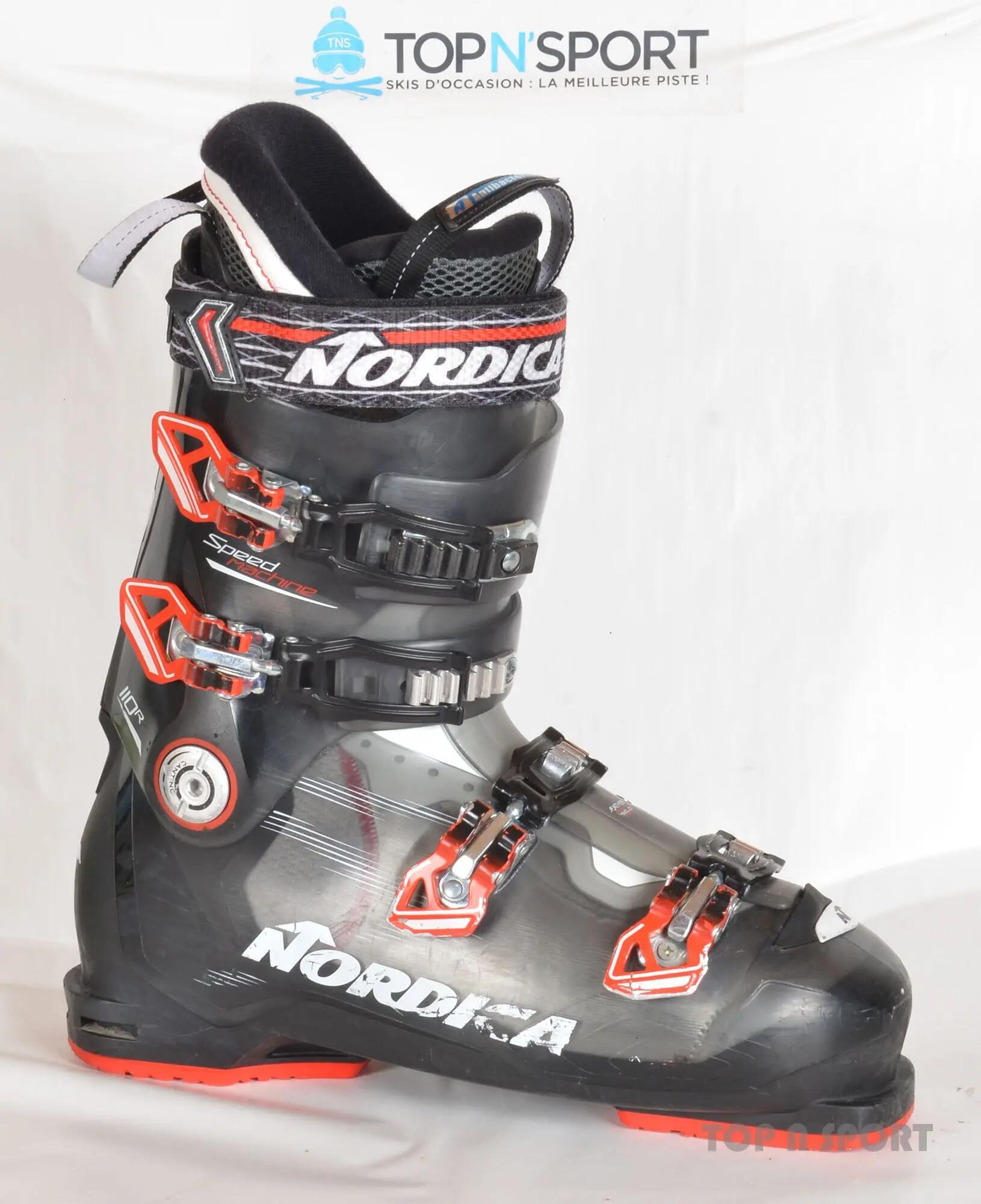 RECONDITIONNE - Chaussures de ski Nordica SPEEDMACHINE 110 R black - c - BON 1/1