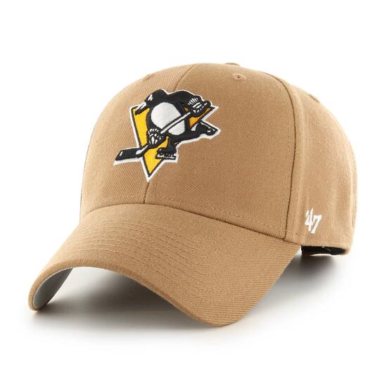 47 MVP Pittsburgh Penguins Camel OSF Rjava dla dorosłych czapka NHL