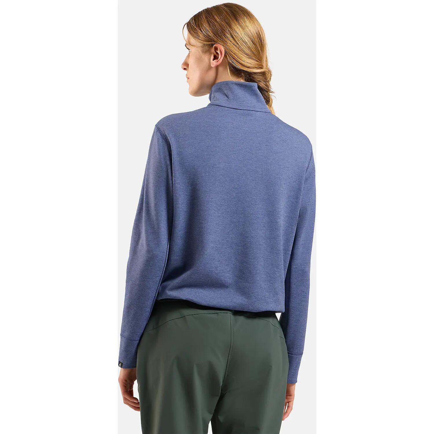 Damen Longsleeve GRID FLEECE 4/6