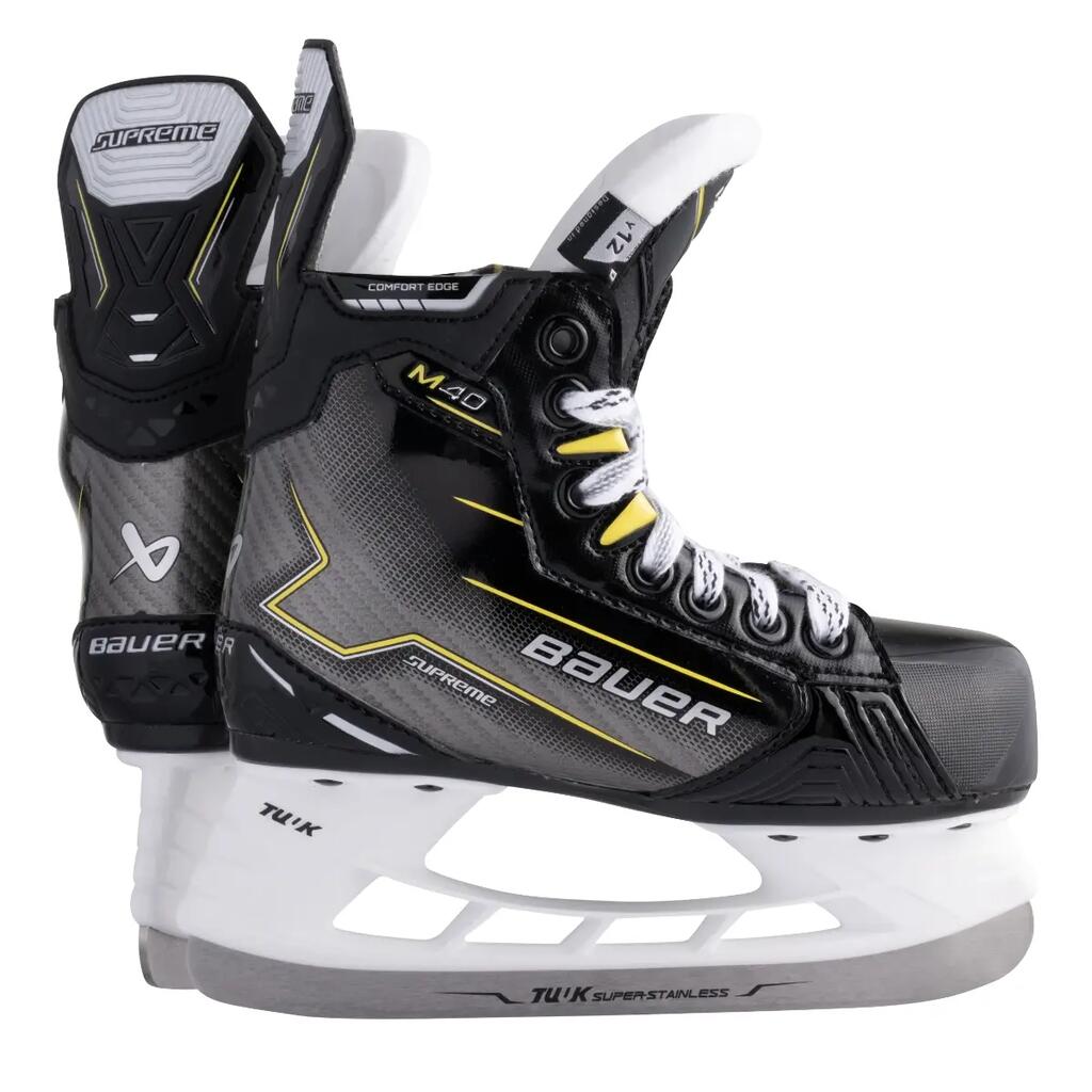 BAUER Supreme M40 Youth D Youth black kids Ice Hockey Skates
